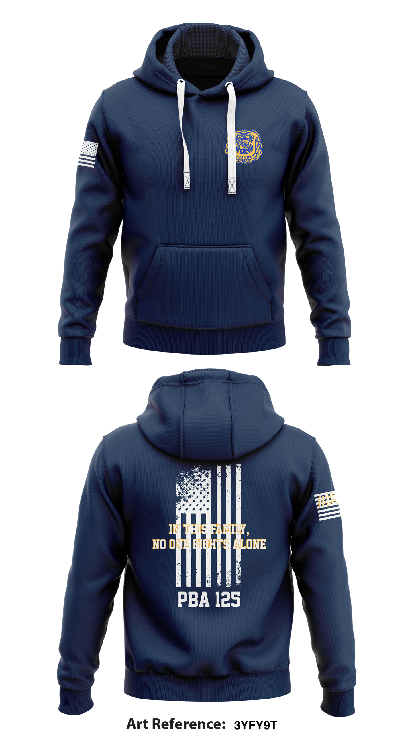 B Platoon Day Shift Store 1 Core Men's Hooded Performance Sweatshirt - 3yfy9t