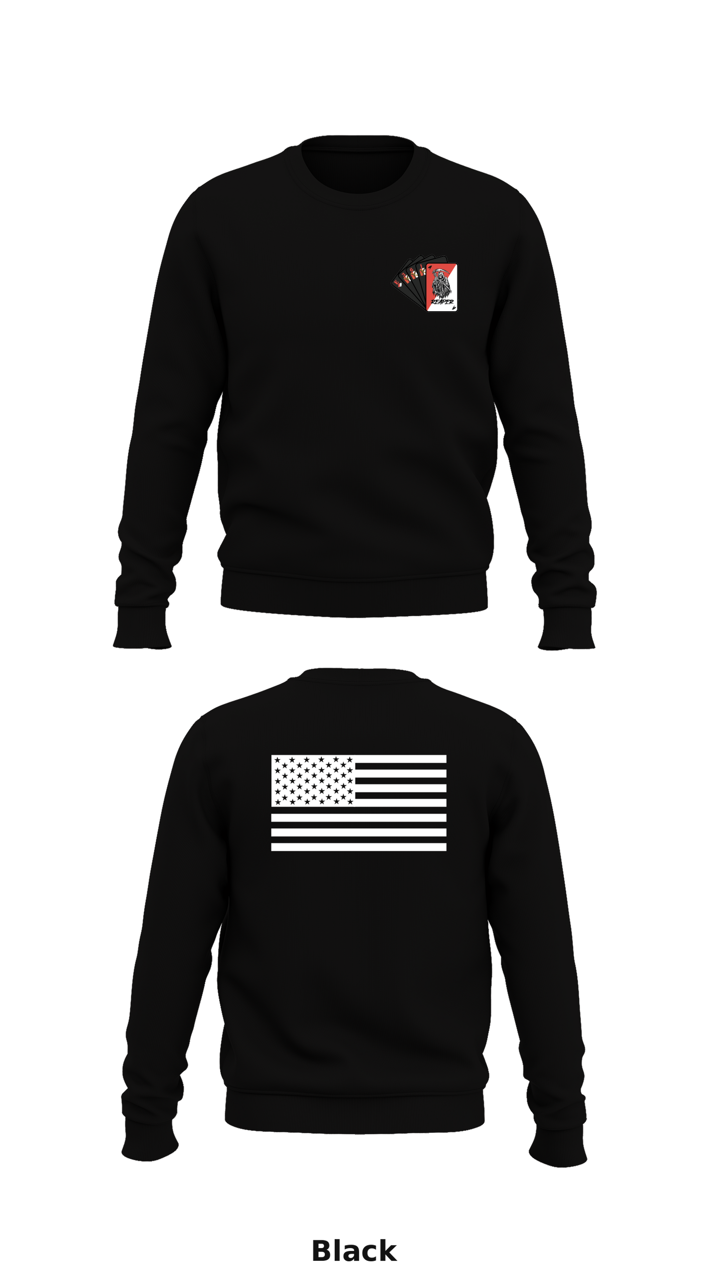 3-61 Cav Reapers Store 1 Core Men's Crewneck Performance Sweatshirt - 51201490663