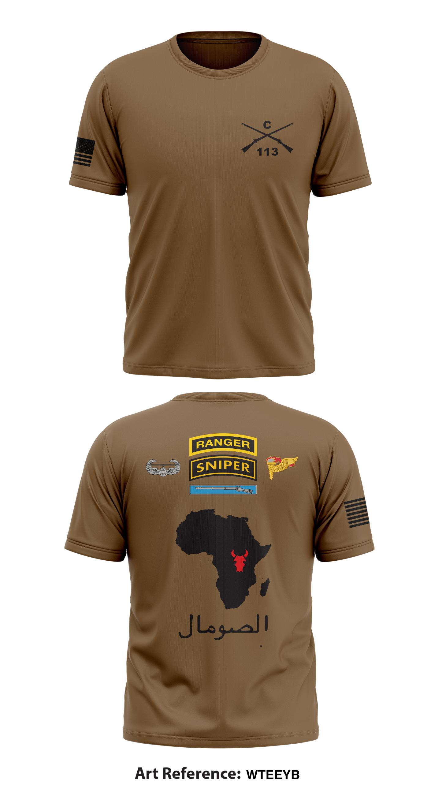 1-113th CAV C-TRP Store 1 Core Men's SS Performance Tee - WTeeyB