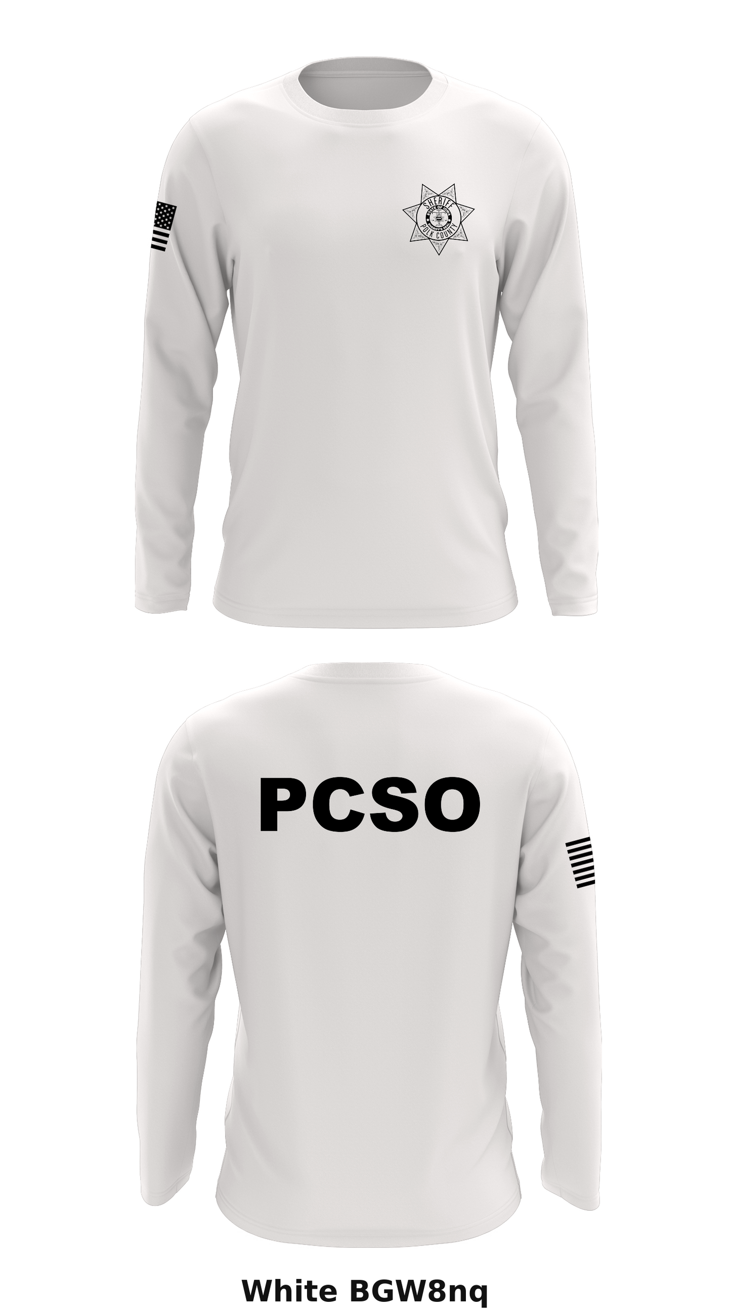 PCSO Store 1 Core Men's LS Performance Tee - BGW8nq
