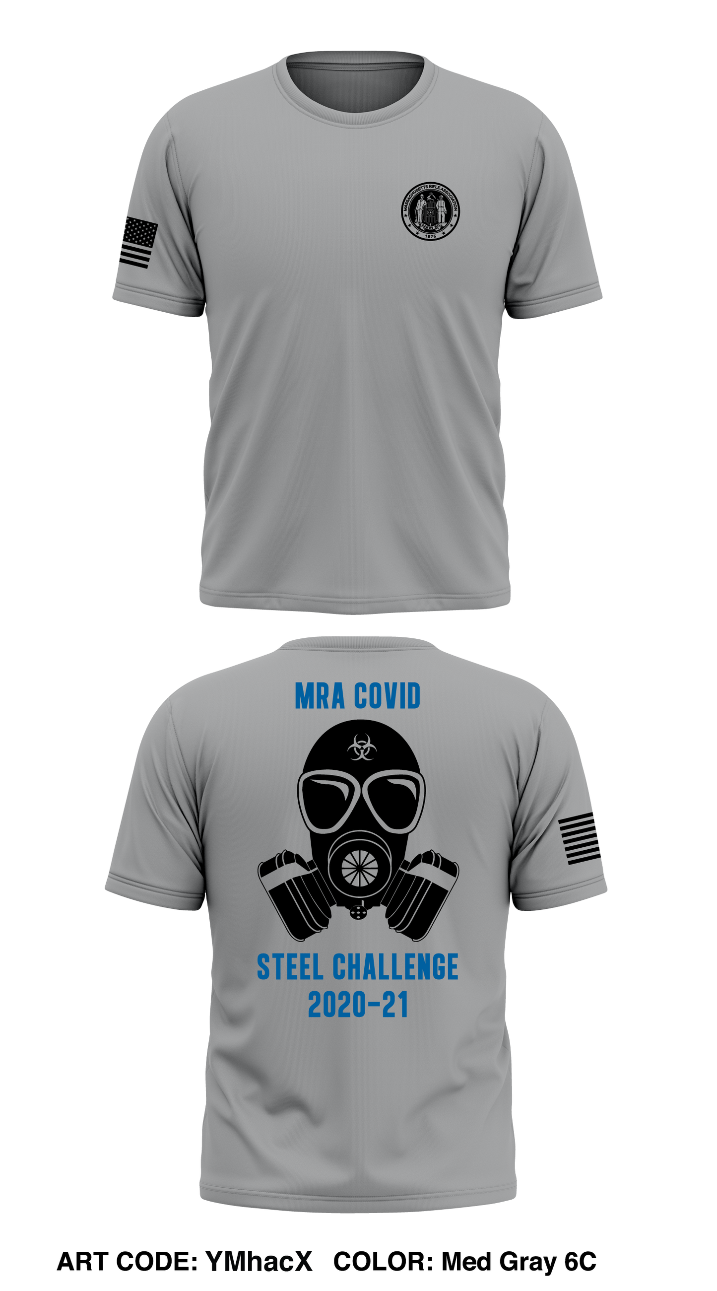 Mass Rifle Association Store 1 Core Men's SS Performance Tee - YMhacX