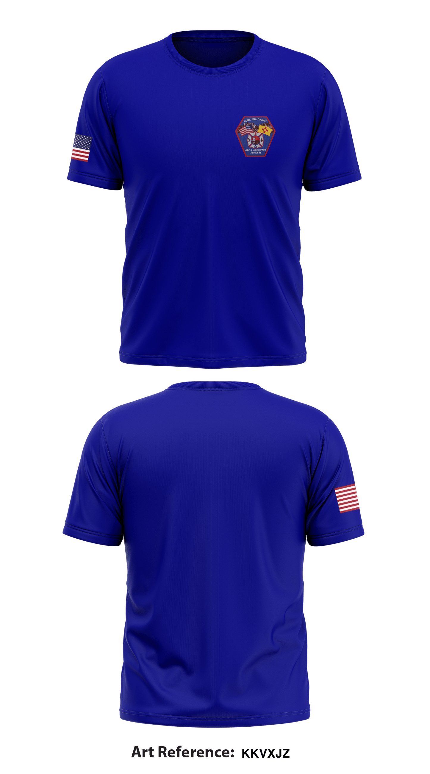 Doña Ana County Fire & Emergency Department Store 1 Core Men's SS Performance Tee - kkvXJz