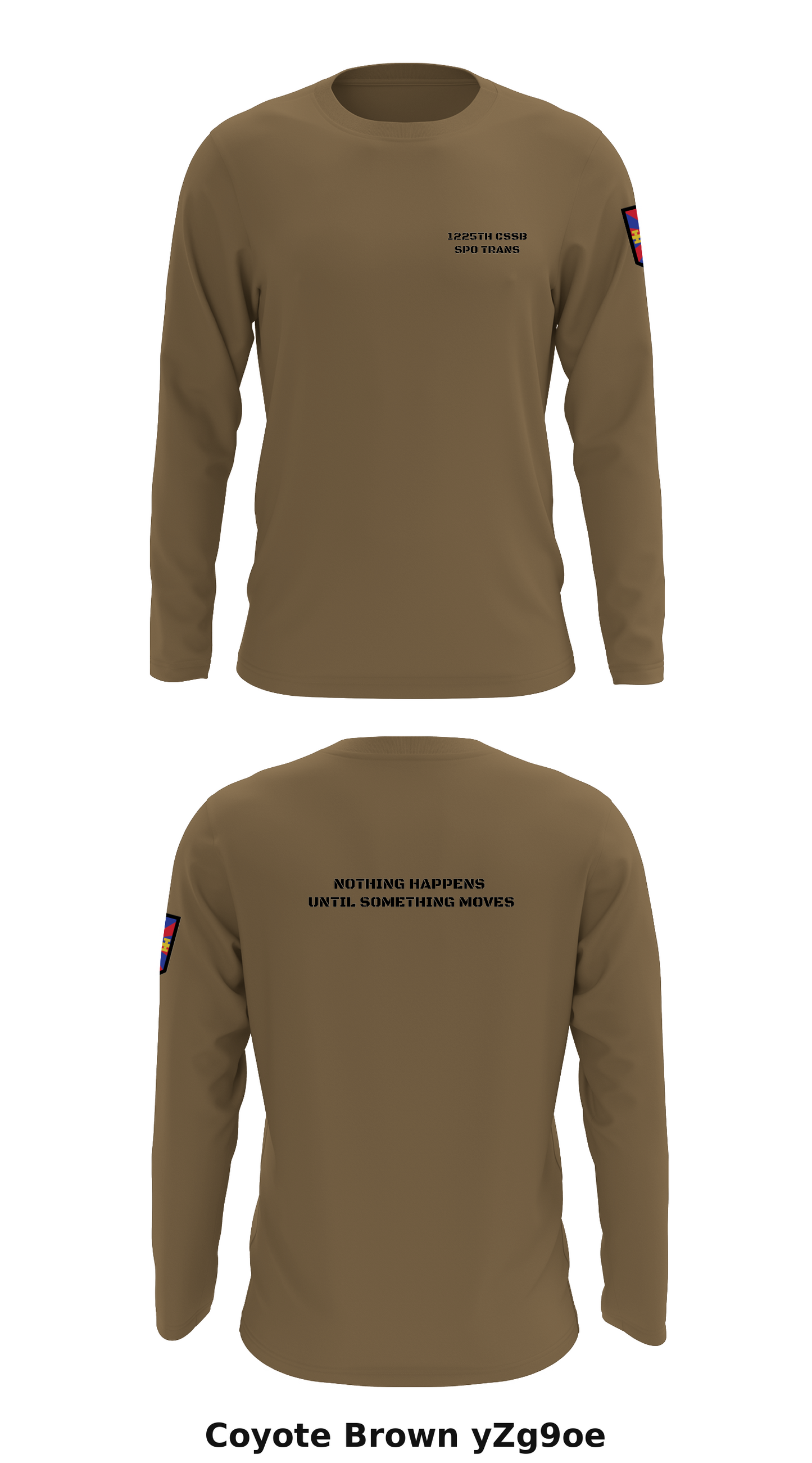 1225th CSSB Store 1 Core Men's LS Performance Tee - yZg9oe