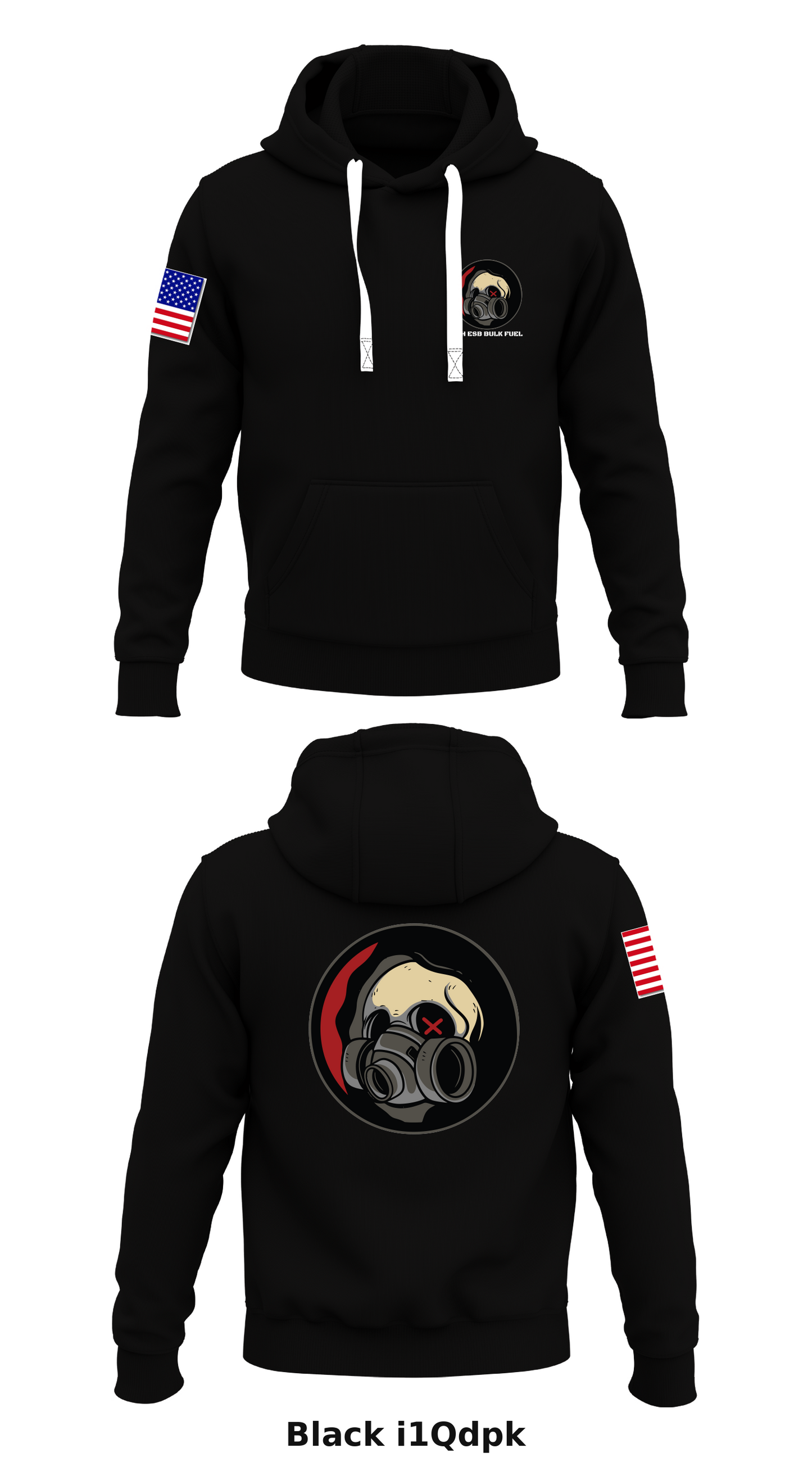 6th ESB Bulk Fuel Store 1 Core Men's Hooded Performance Sweatshirt - i1Qdpk