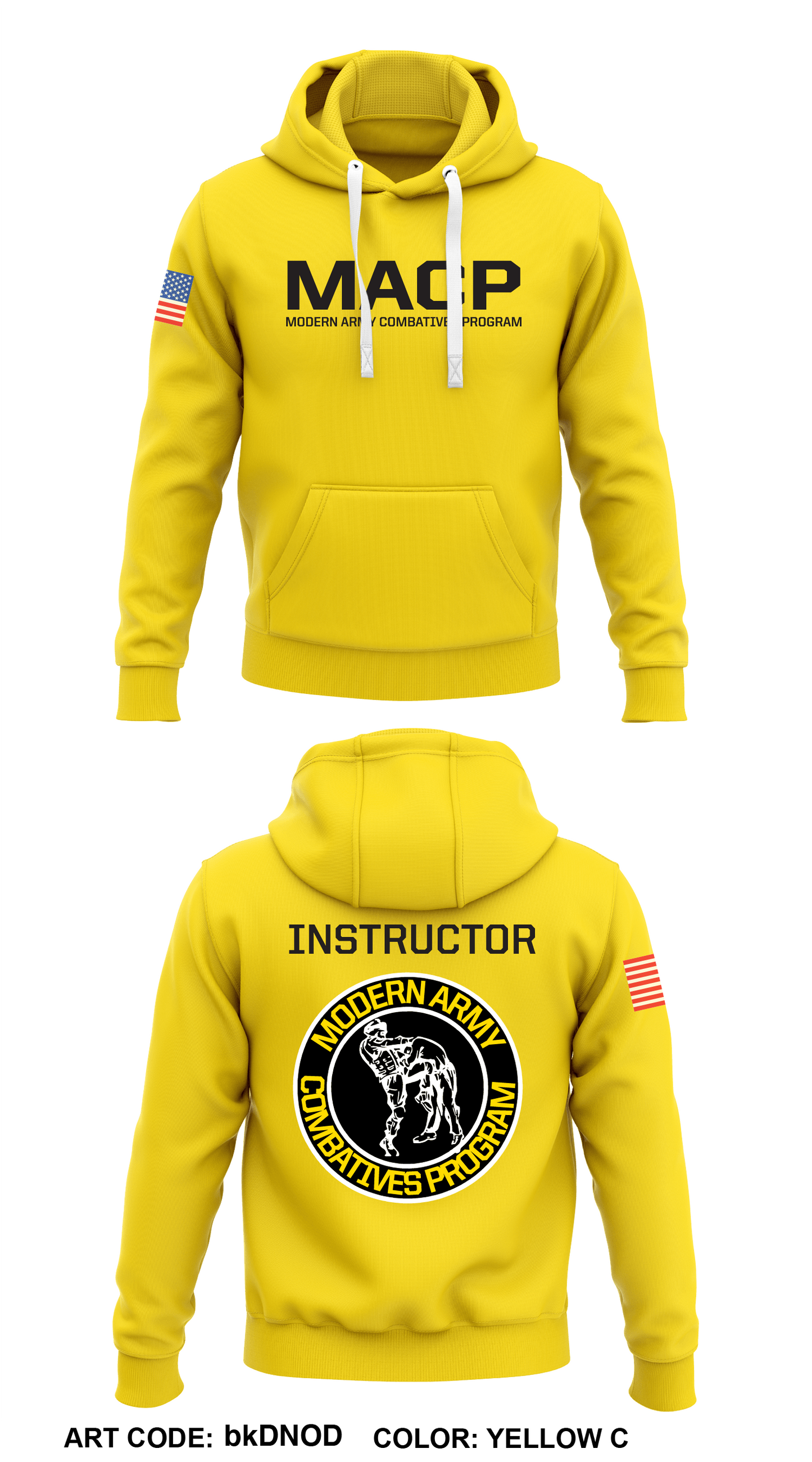 Modern Army Combatives Program Store 1 Core Men's Hooded Performance Sweatshirt - bkDNOD