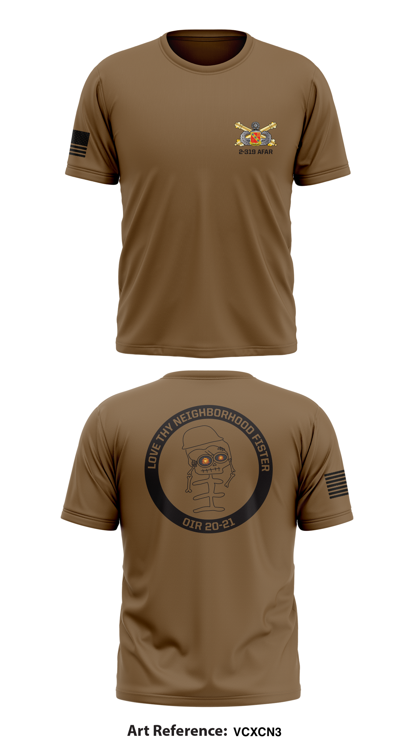 2-319th AFAR Store 1 Core Men's SS Performance Tee - vcxCN3