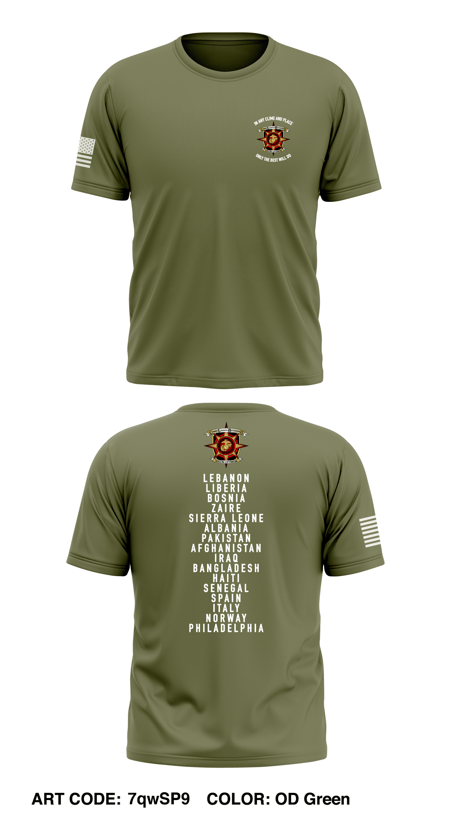 CLB 22 Store 1 Core Men's SS Performance Tee - 7qwSP9