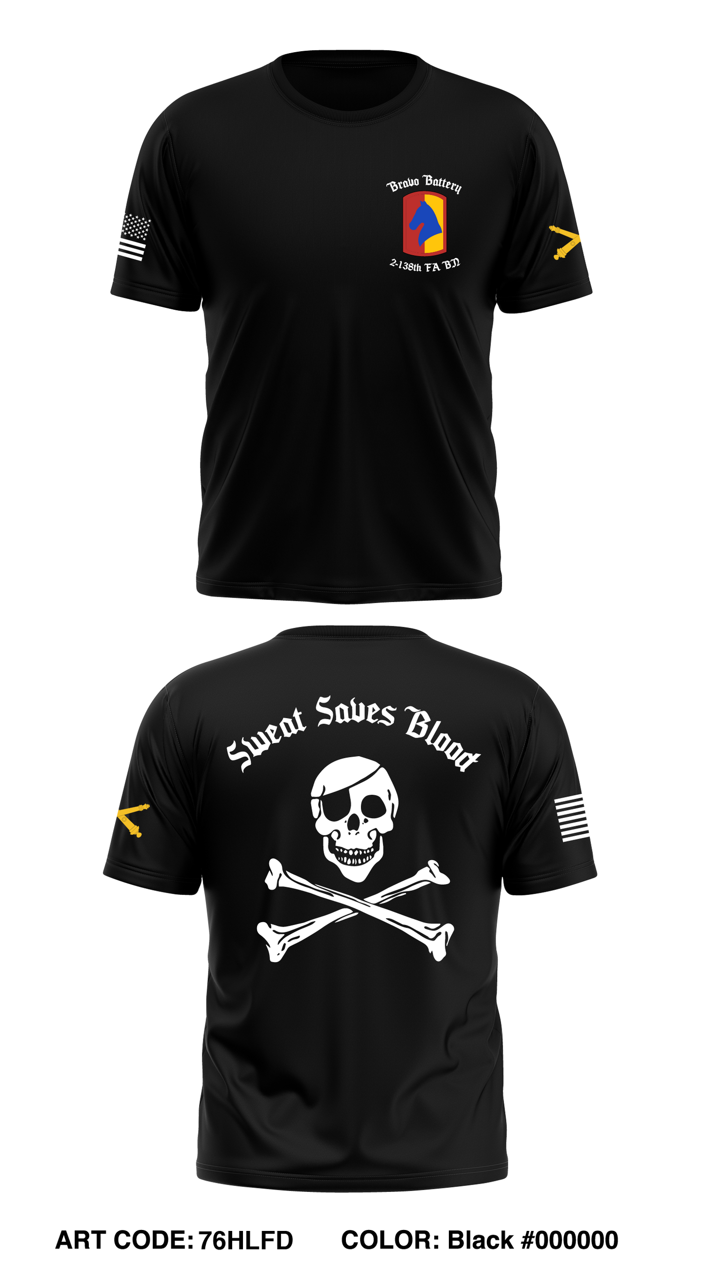 2/138 FA Bravo Battery Store 1 Core Men's SS Performance Tee - 76HLFD