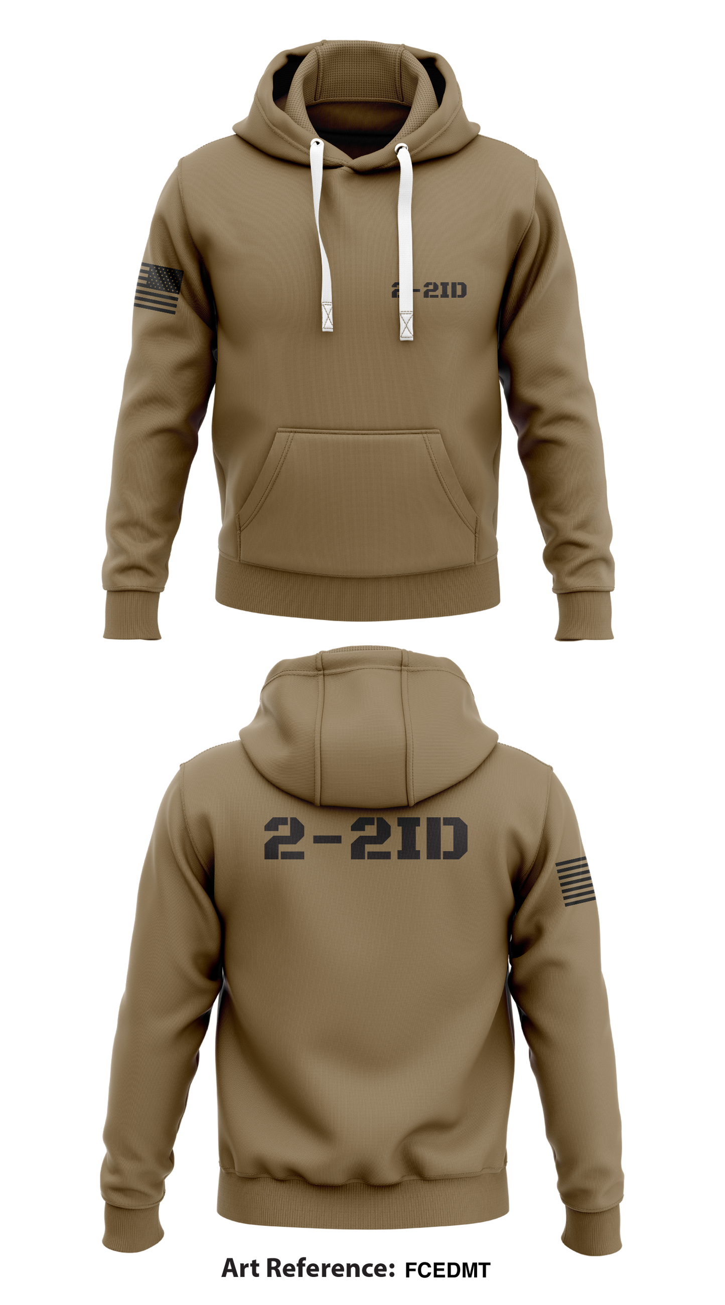 2-2ID Store 1 Core Men's Hooded Performance Sweatshirt - fCEDMt