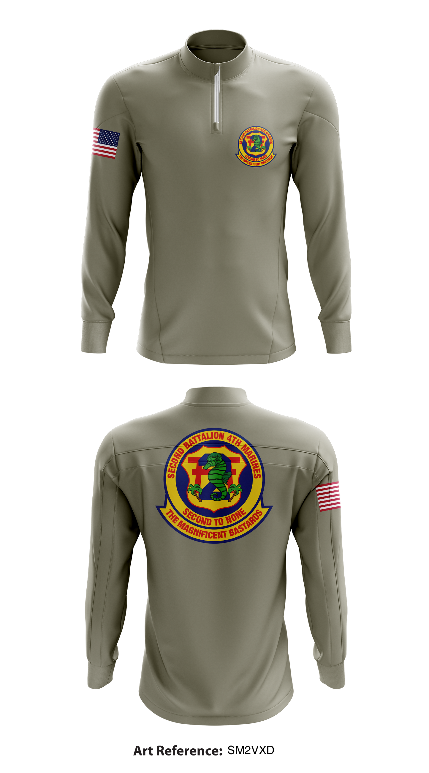 2/4 Magnificent Bastards Core Men's LS Performance Tee - sm2vXD