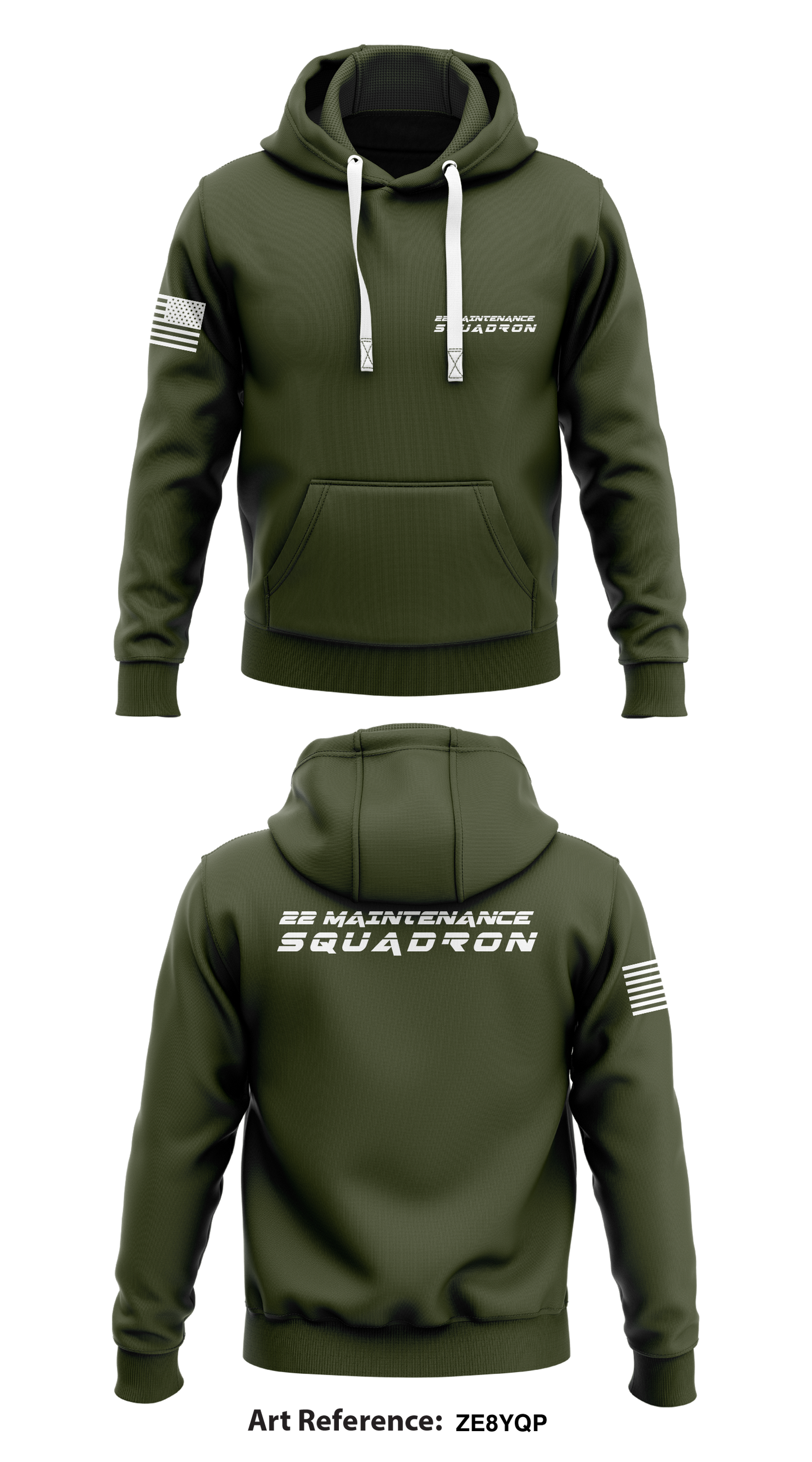 22 maintenance squadron Store 1 Core Men's Hooded Performance Sweatshirt - zE8yQp