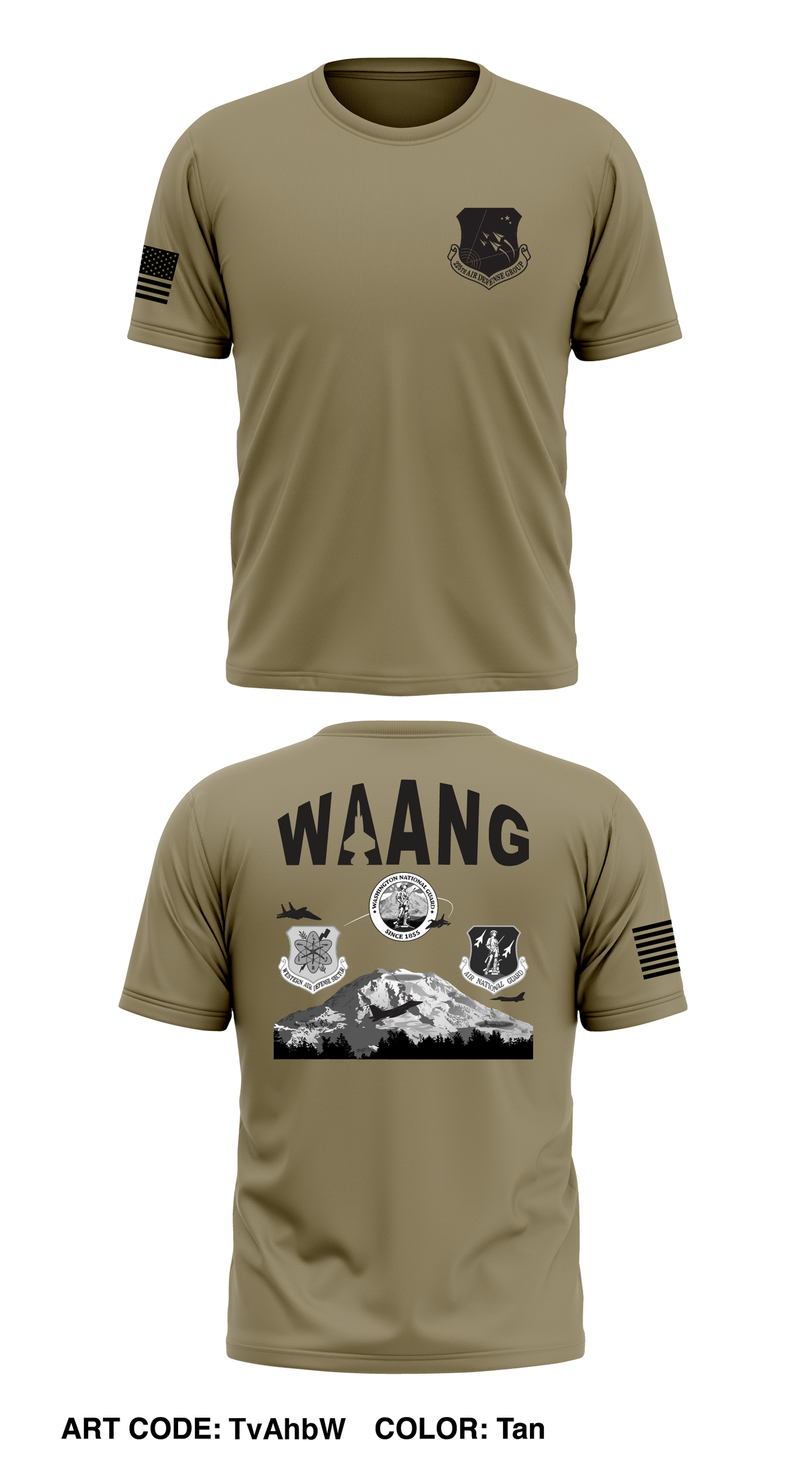 225th ADG Store 1 Core Men's SS Performance Tee - TvAhbW