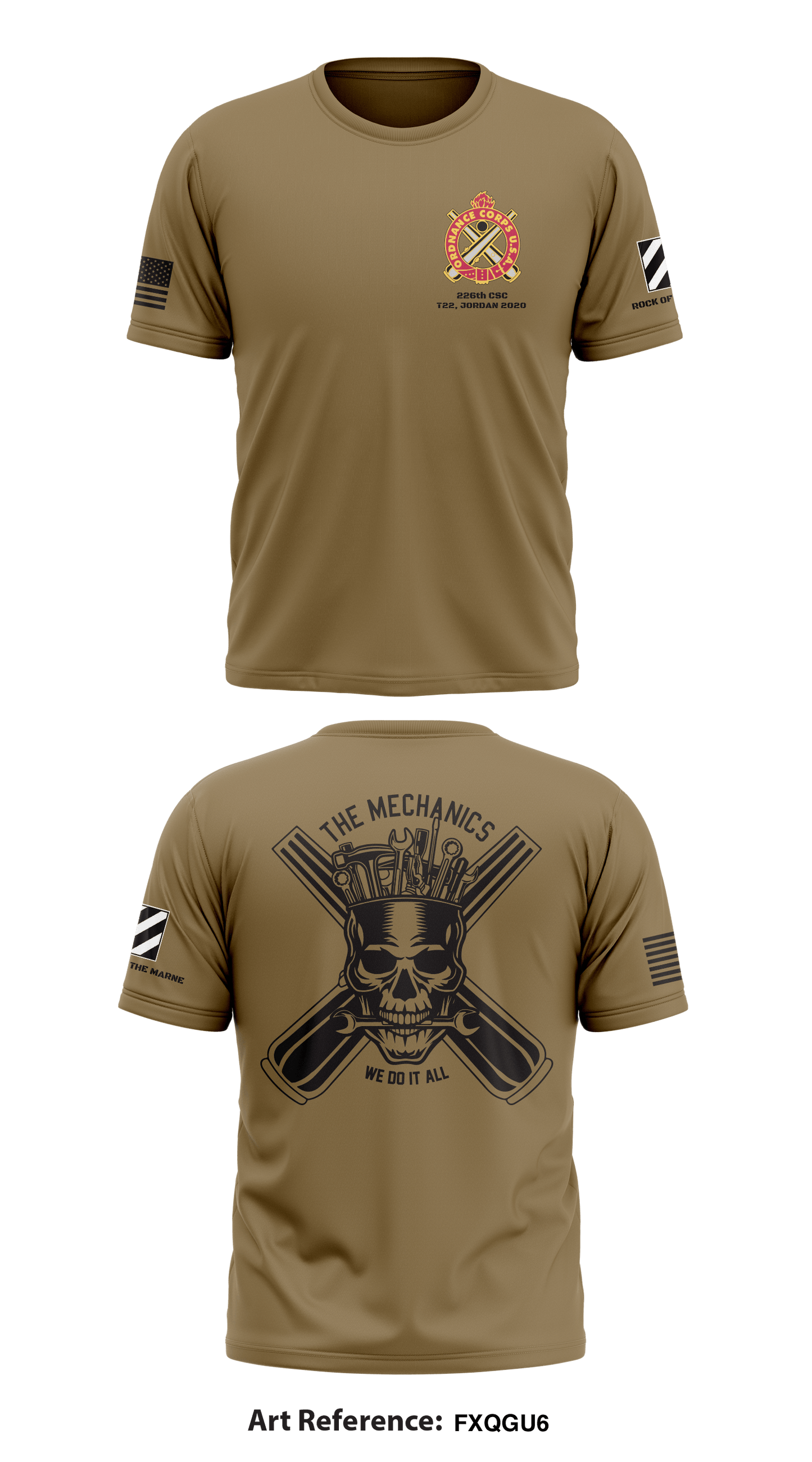226th CSC Store 1 Core Men's SS Performance Tee - fXQGu6