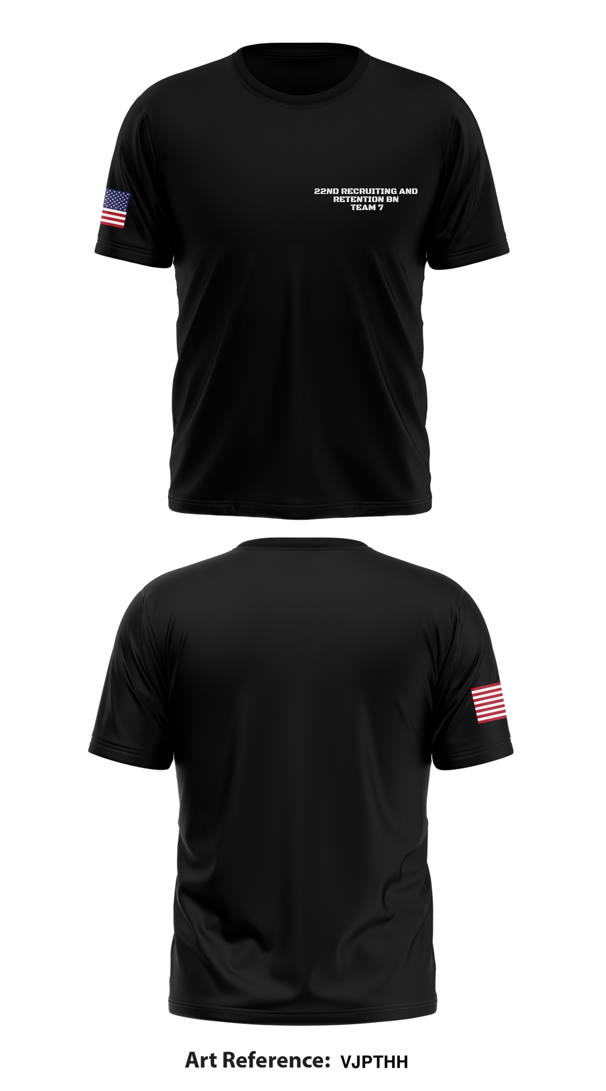 22nd Recruiting and Retention BN Team 7 Store 1 Core Men's SS Performance Tee - VJpthH