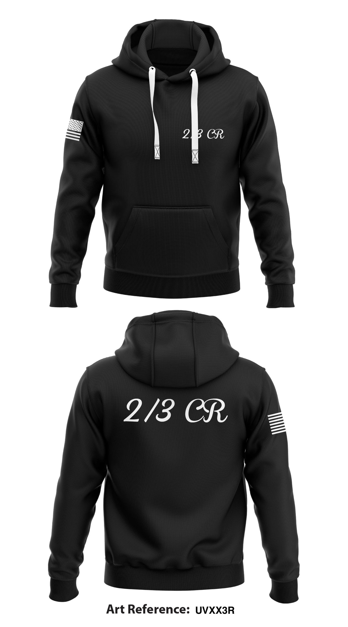 2/3 CR Store 1 Core Men's Hooded Performance Sweatshirt - UVxX3r