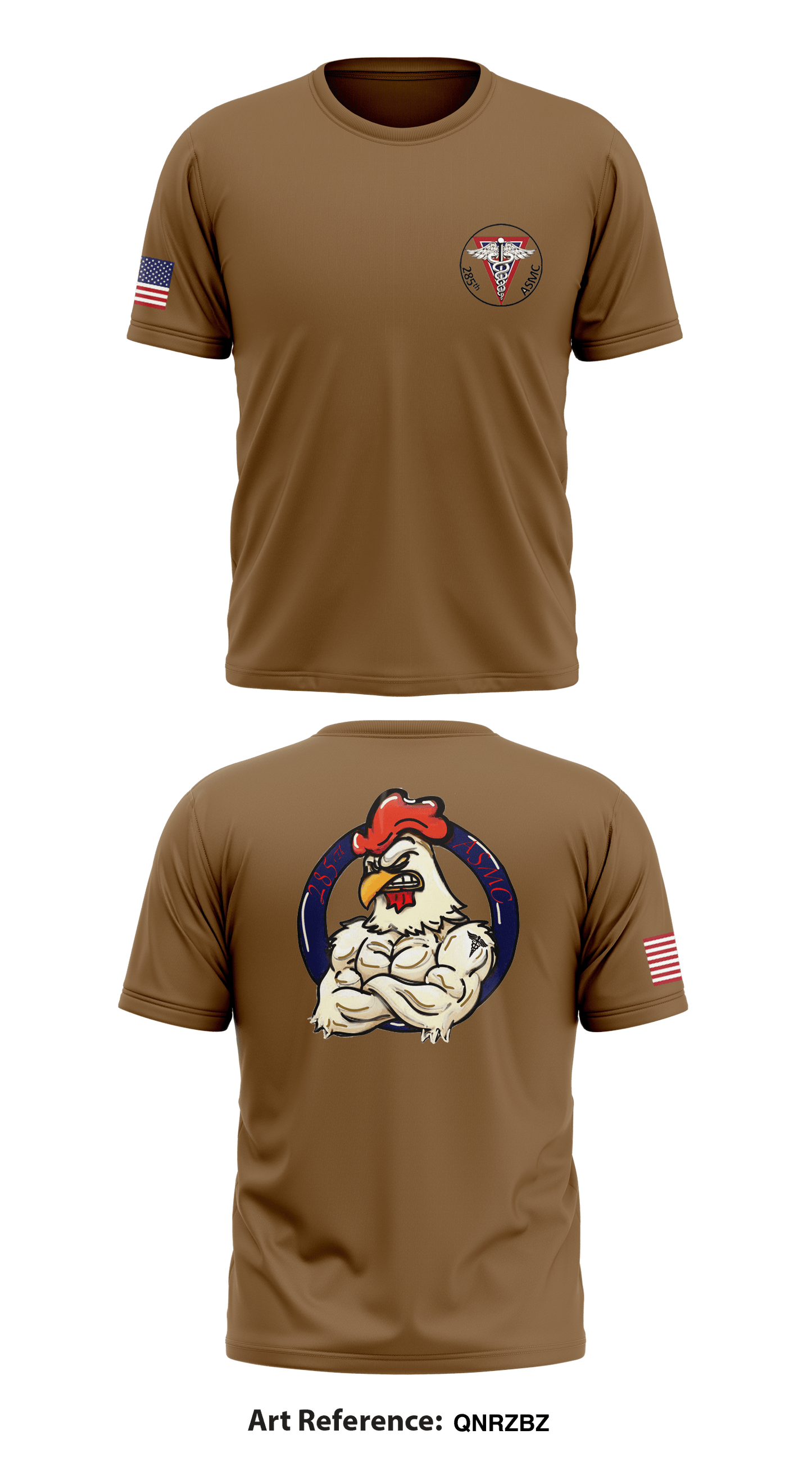 285th ASMC Store 1 Core Men's SS Performance Tee - QNrZbz