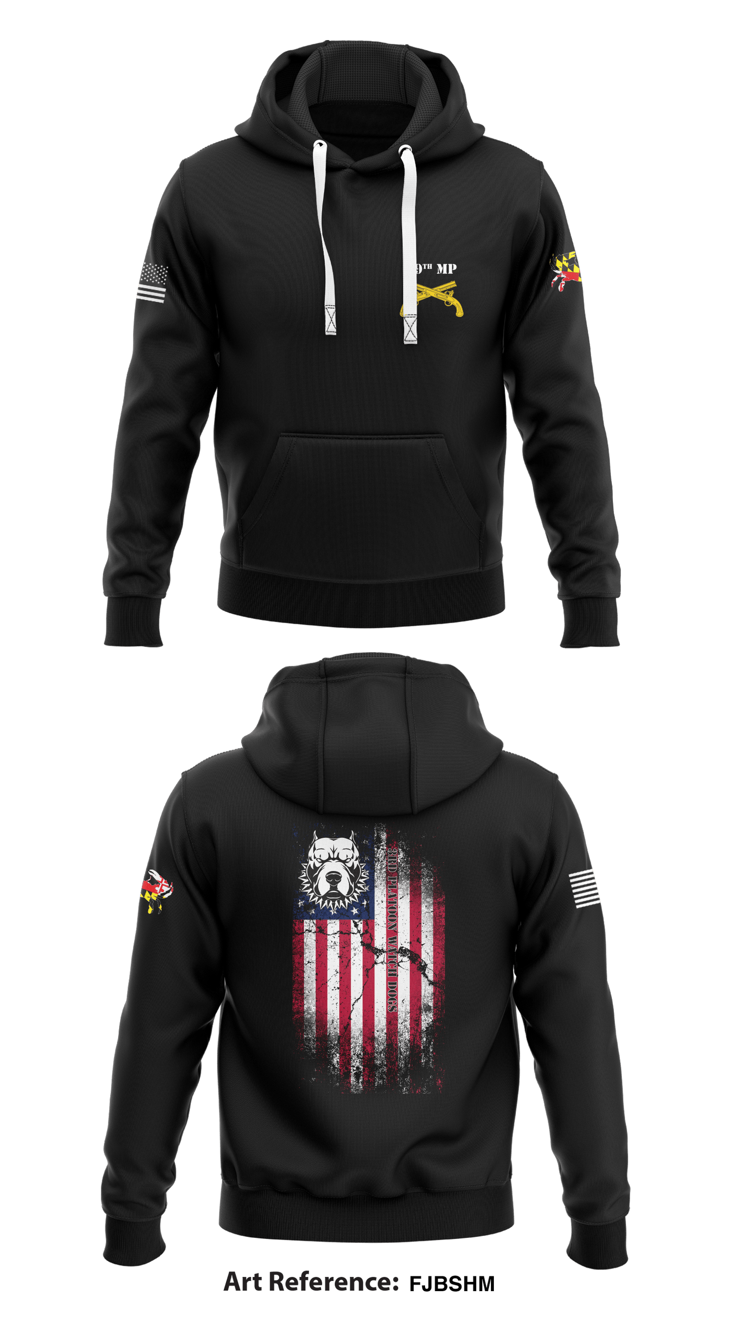 29th Military police company Store 1 Core Men's Hooded Performance Sweatshirt - FJbshm