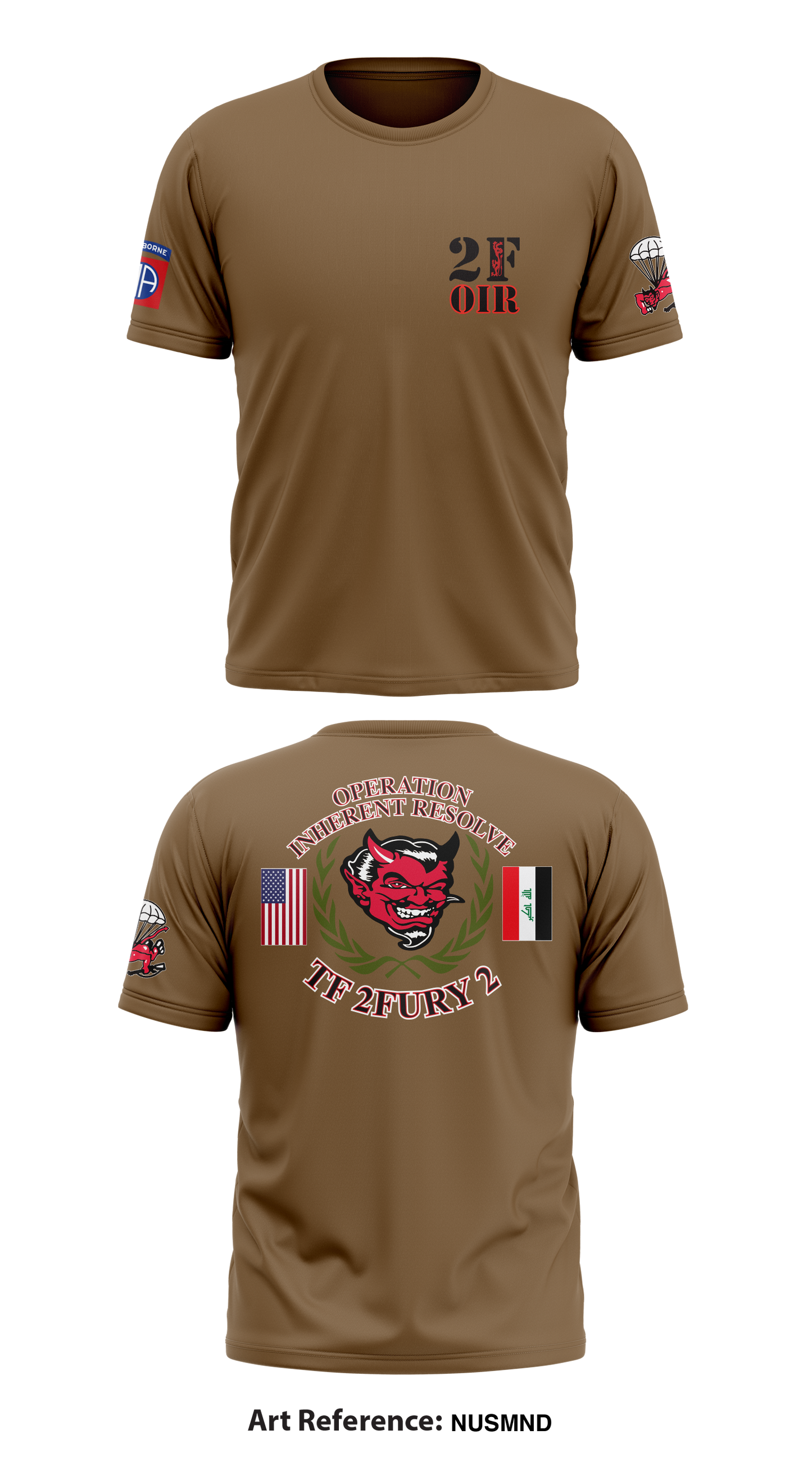 2FURY Store 2 Core Men's SS Performance Tee - nuSmNd