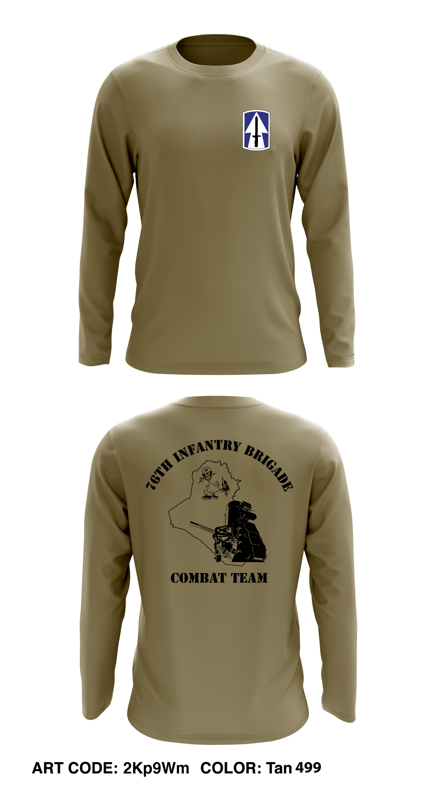 76th IBCT Core Men's LS Performance Tee - 2Kp9Wm