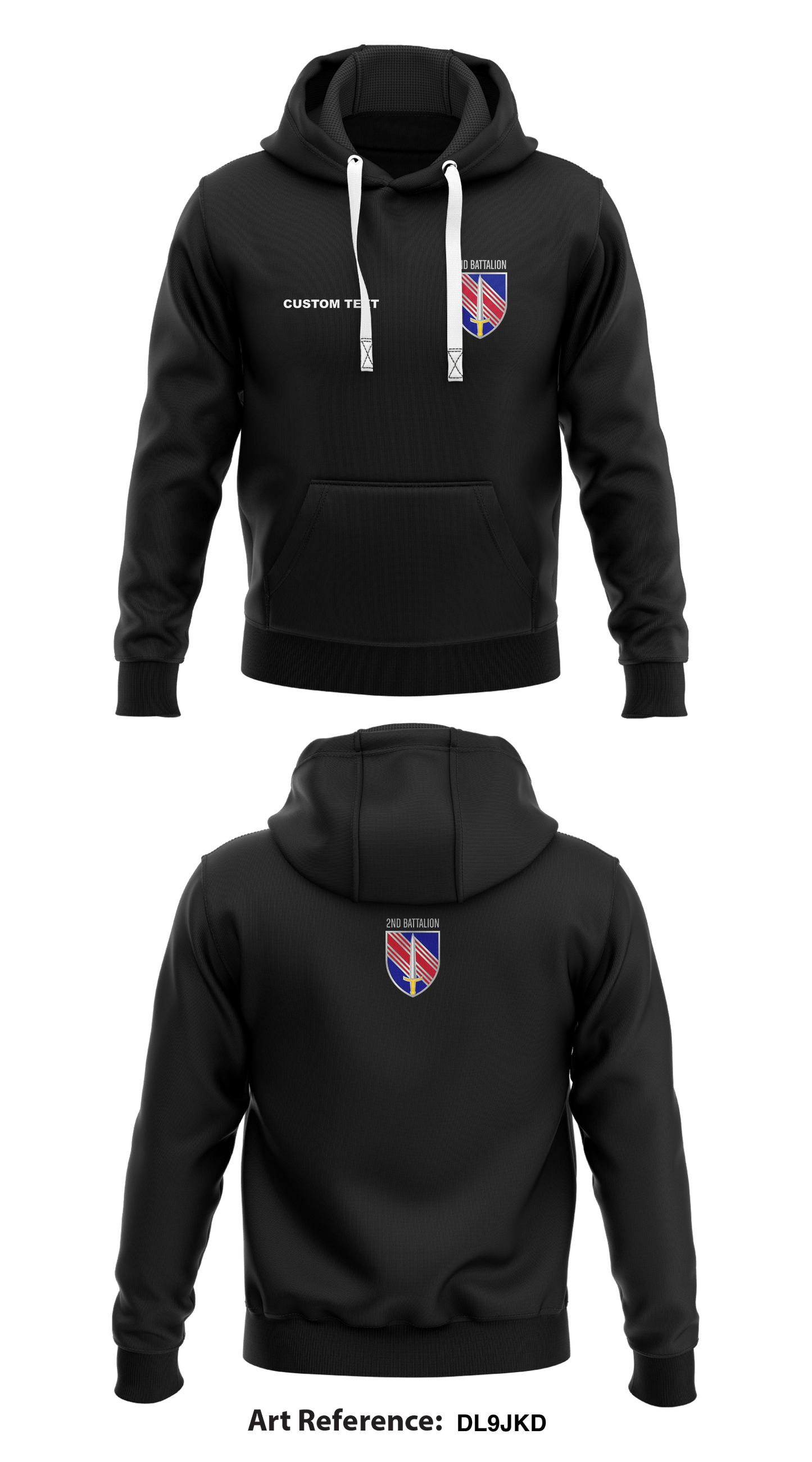2ND SFAB Store 2 Core Men's Hooded Performance Sweatshirt - DL9jkd