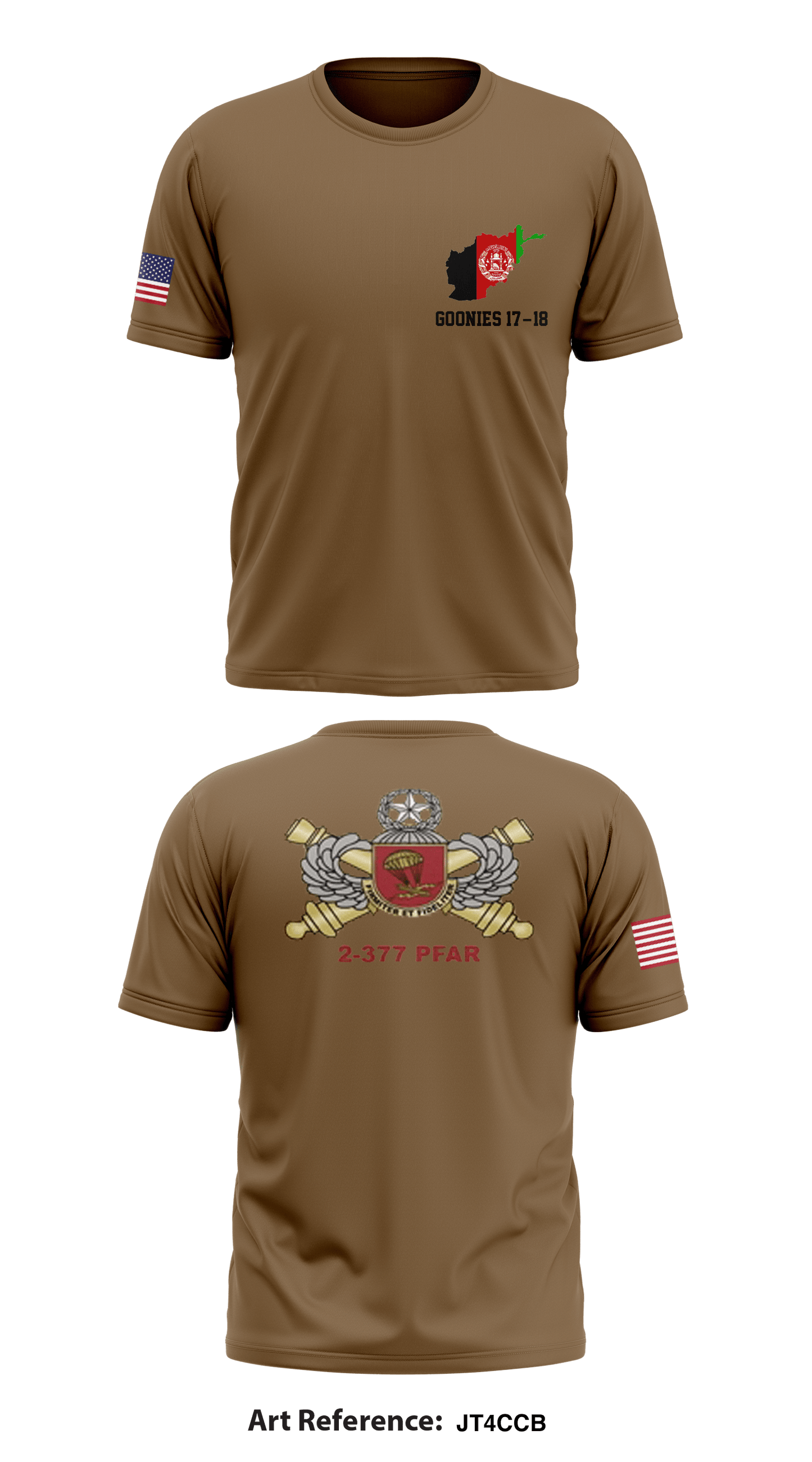 2/377 PFAR C BTRY Store 1 Core Men's SS Performance Tee - JT4CCB