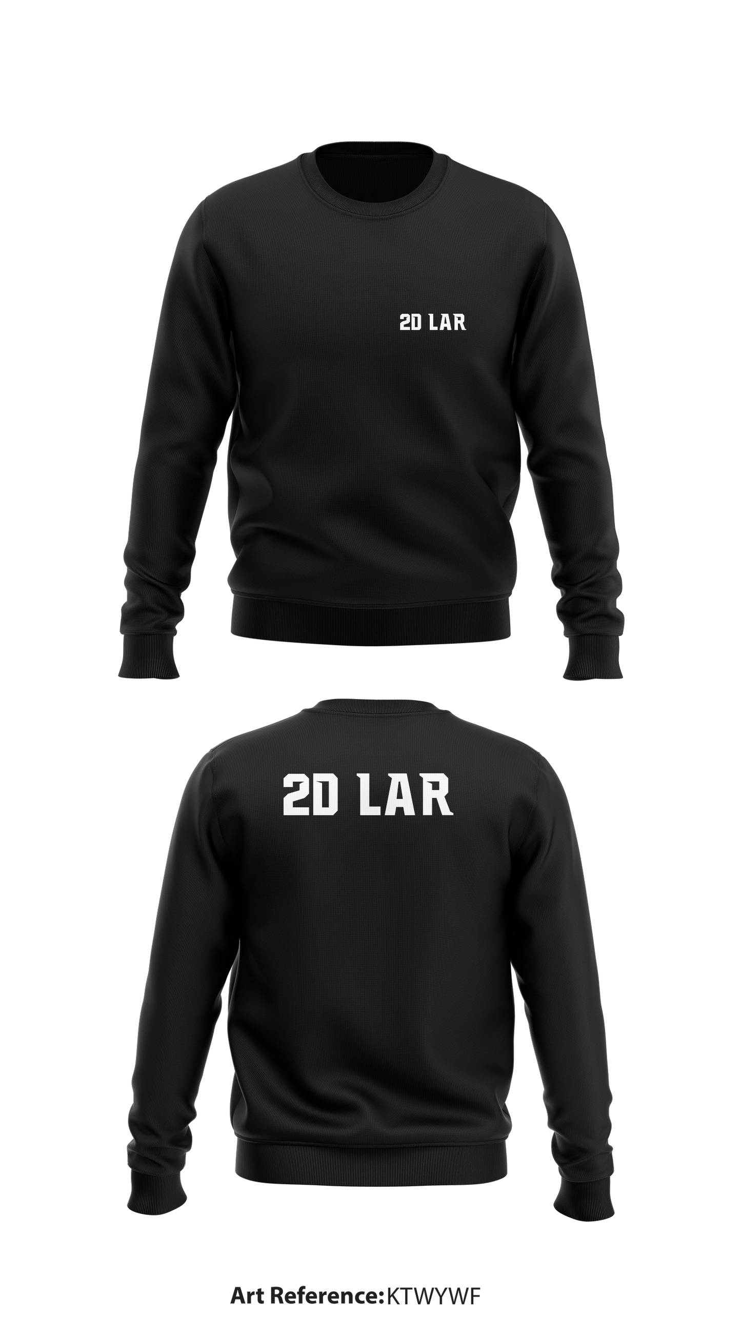 2D LAR store 1 Core Men's Crewneck Performance Sweatshirt - kTwYWf