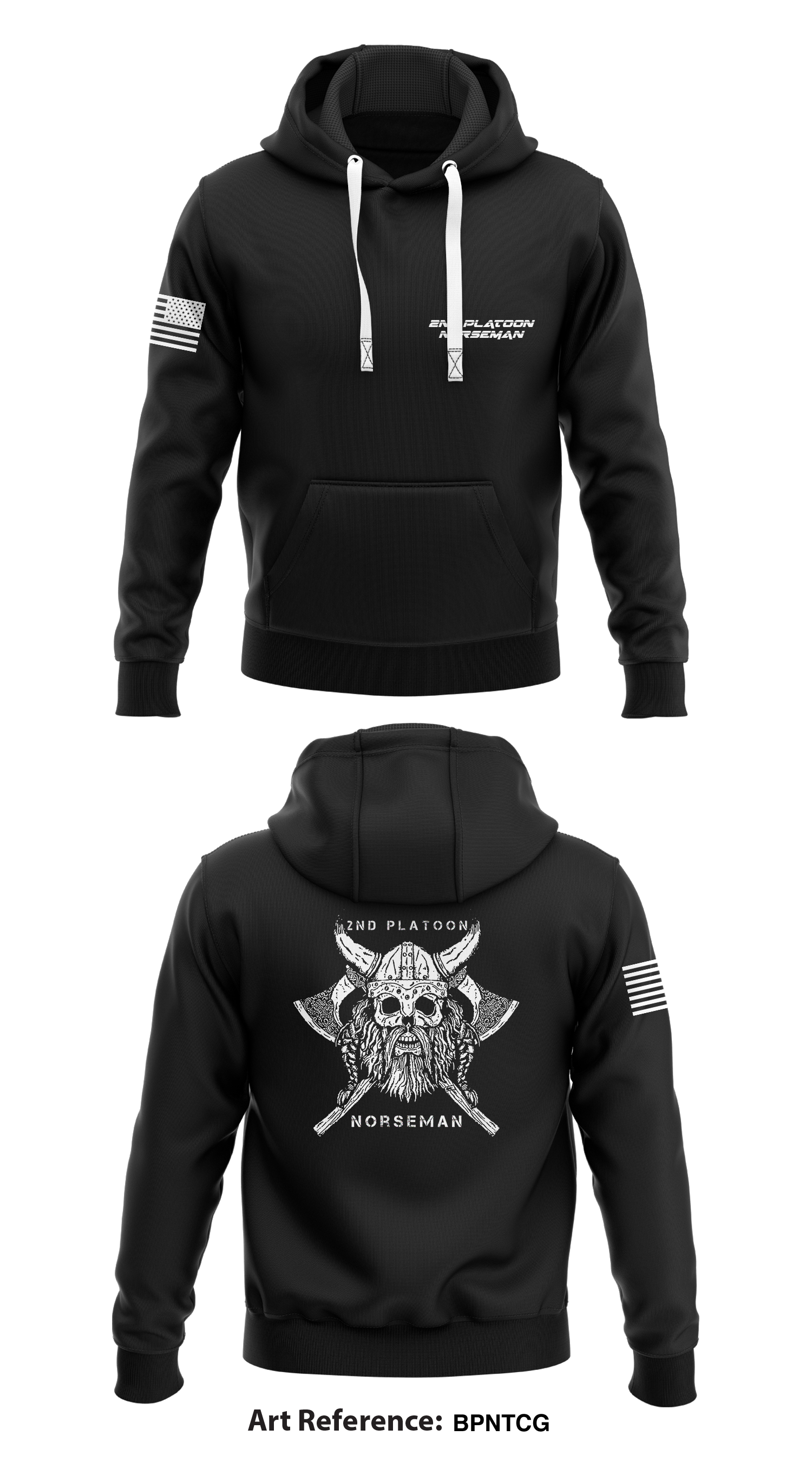 2nd Platoon Norseman Store 1 Hoodie bpNTcG Emblem Athletic