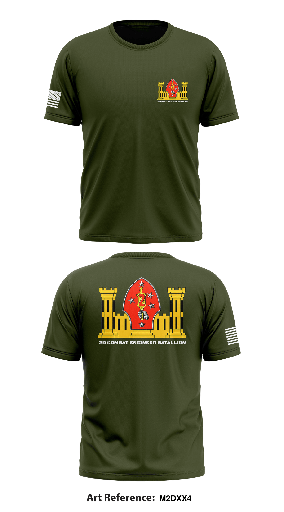 2nd CEB Store 1 Core Men's SS Performance Tee - M2Dxx4
