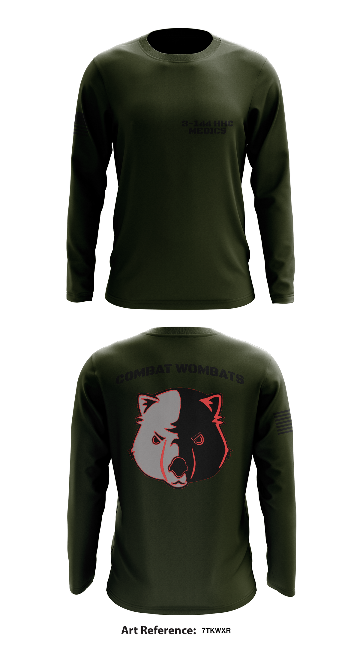 3-144 HHC Store 1 Core Men's LS Performance Tee - 7tkwXR