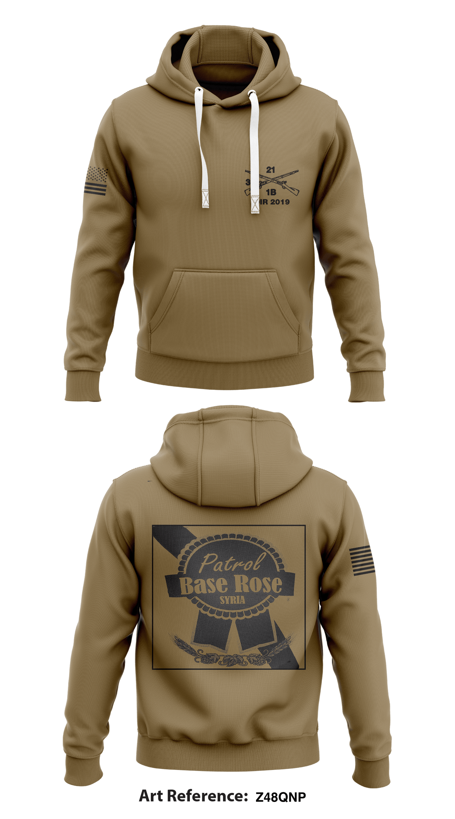 3-21 1B Core Men's Hooded Performance Sweatshirt - z48qNp