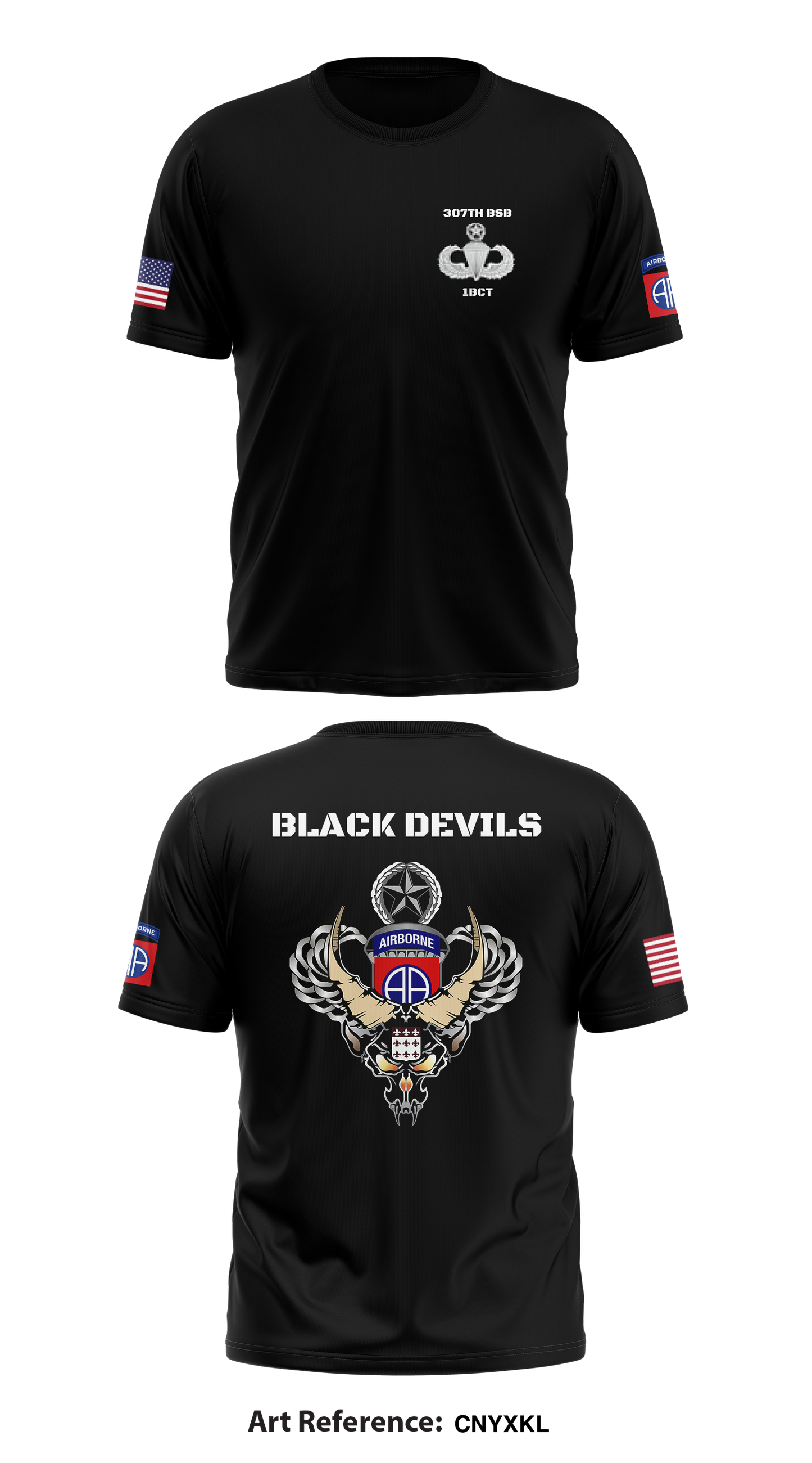 307th BSB Store 1 Core Men's SS Performance Tee - cNYxkL