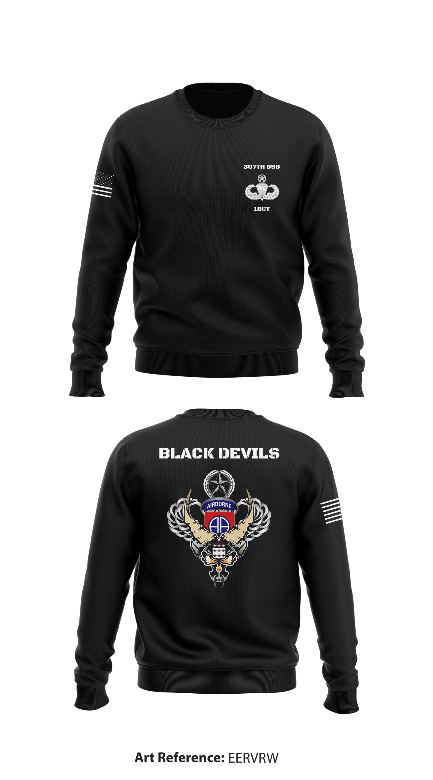307th BSB Store 1 Core Men's Crewneck Performance Sweatshirt - eeRvrW