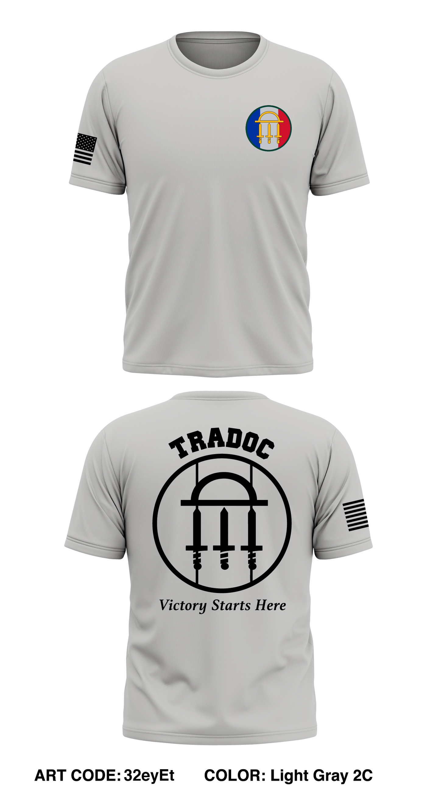 TRADOC Store 1 Core Men's SS Performance Tee - 32eyEt