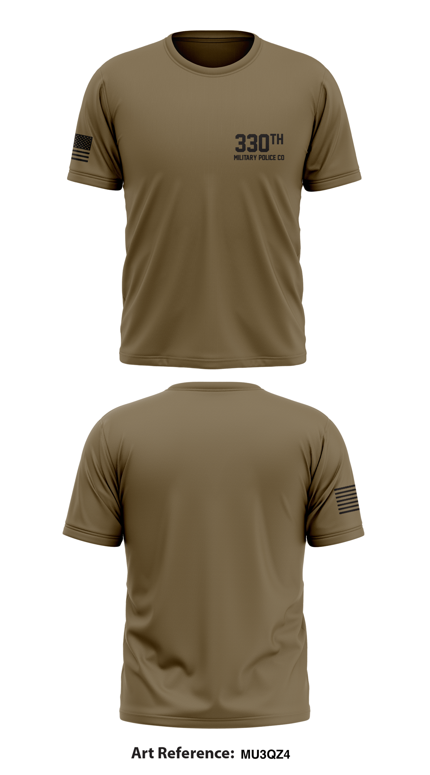 330th Military Police Co Store 1 Core Men's SS Performance Tee - mU3QZ4