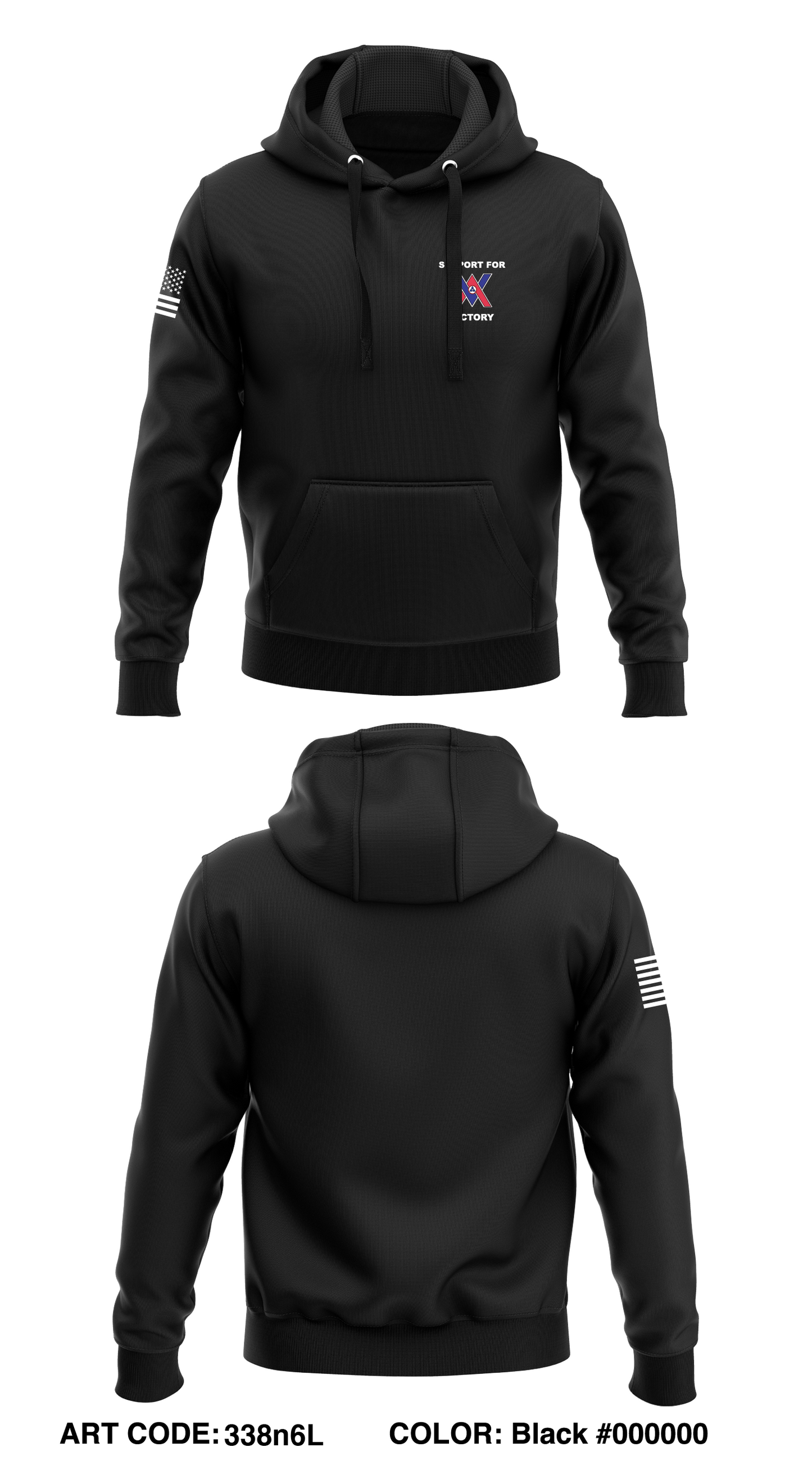 264th CSSB Core Men's Hooded Performance Sweatshirt - 338n6L