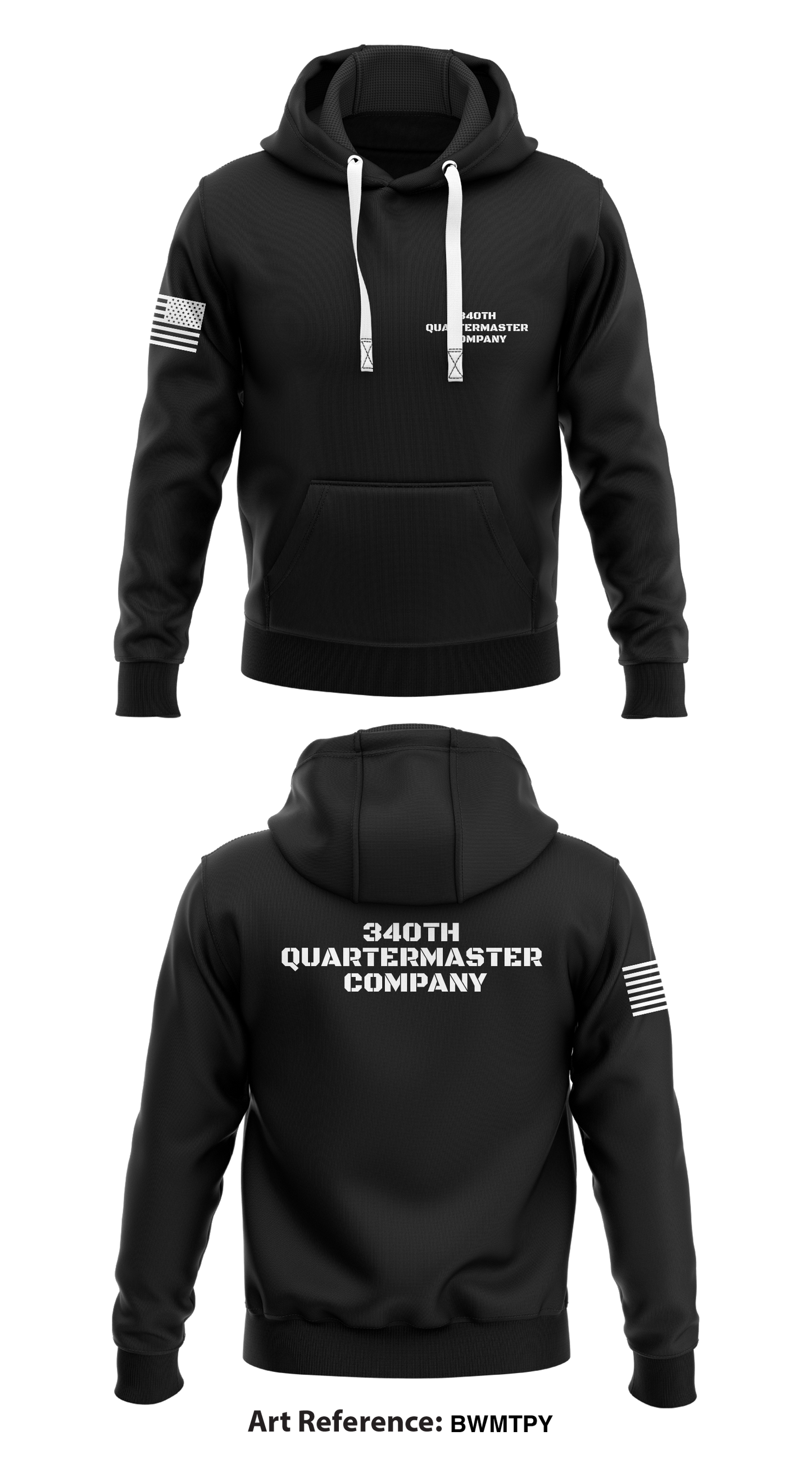 34th Quartermaster Company Store 1 Core Men's Hooded Performance Sweatshirt - bWmtPY