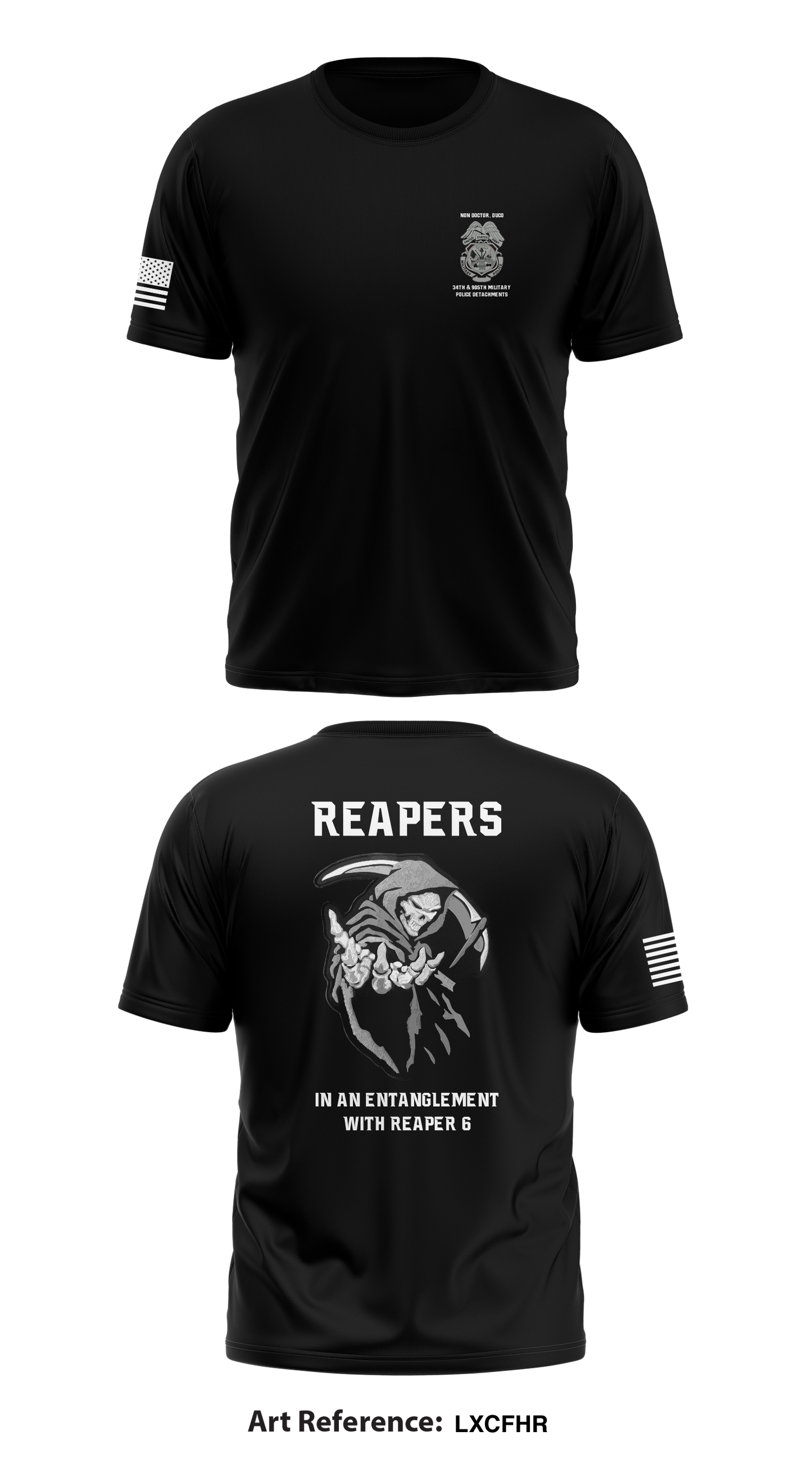 34th & 905th MP Dets Store 1 Core Men's SS Performance Tee - LXcfhr