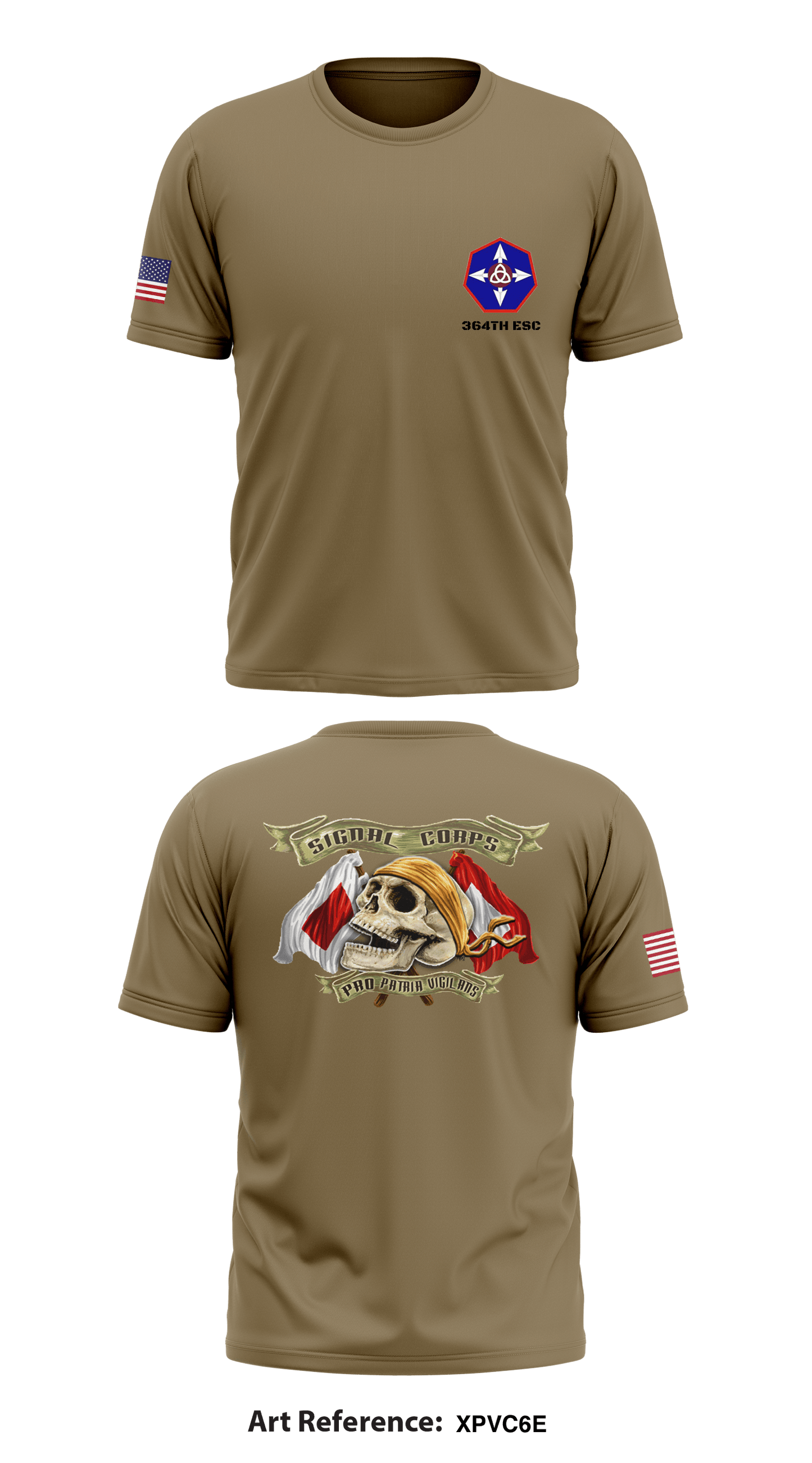 364th ESC Store 1 Core Men's SS Performance Tee - XpVC6E