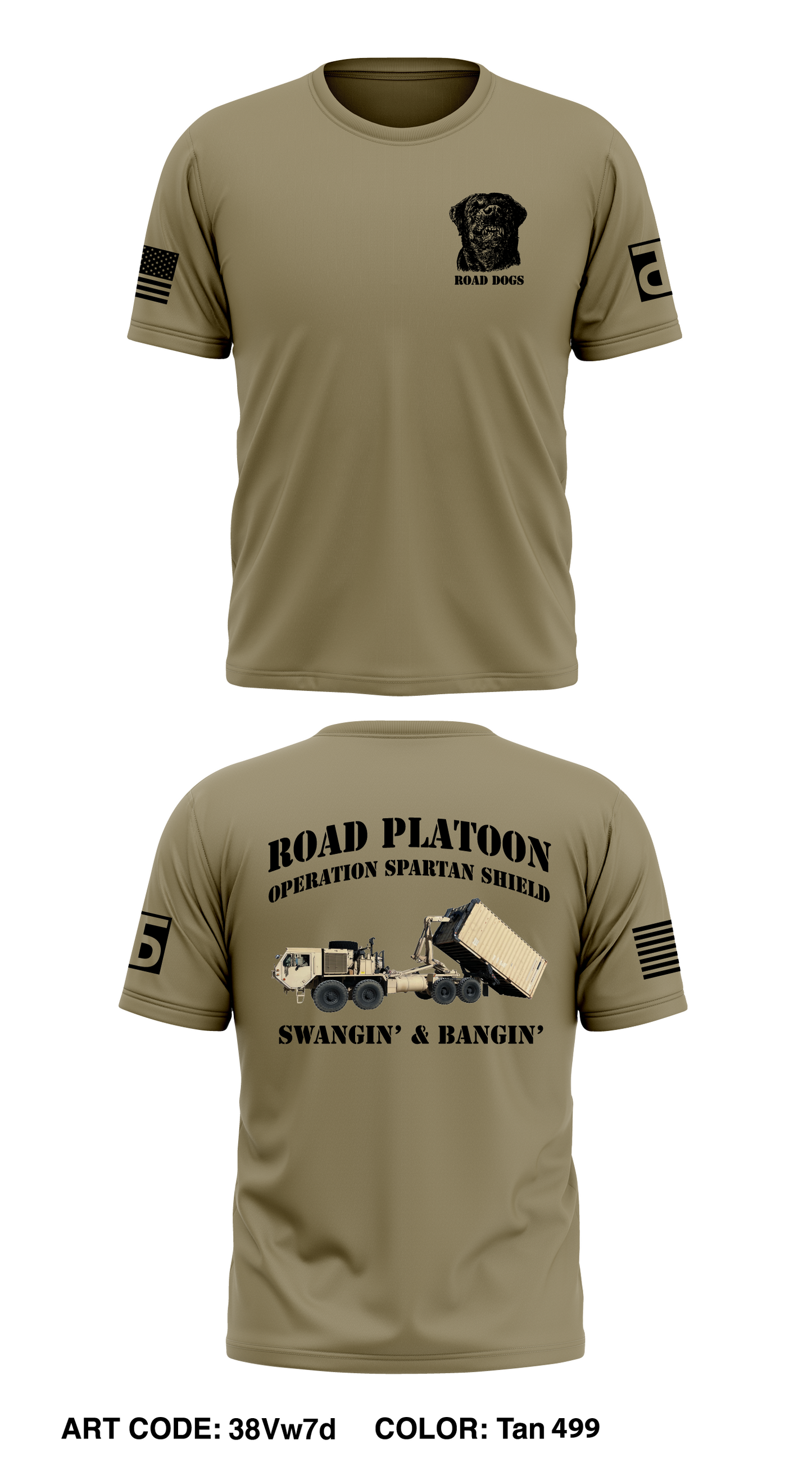 453rd ICTC, Road PLT Core Men's SS Performance Tee - 38Vw7d