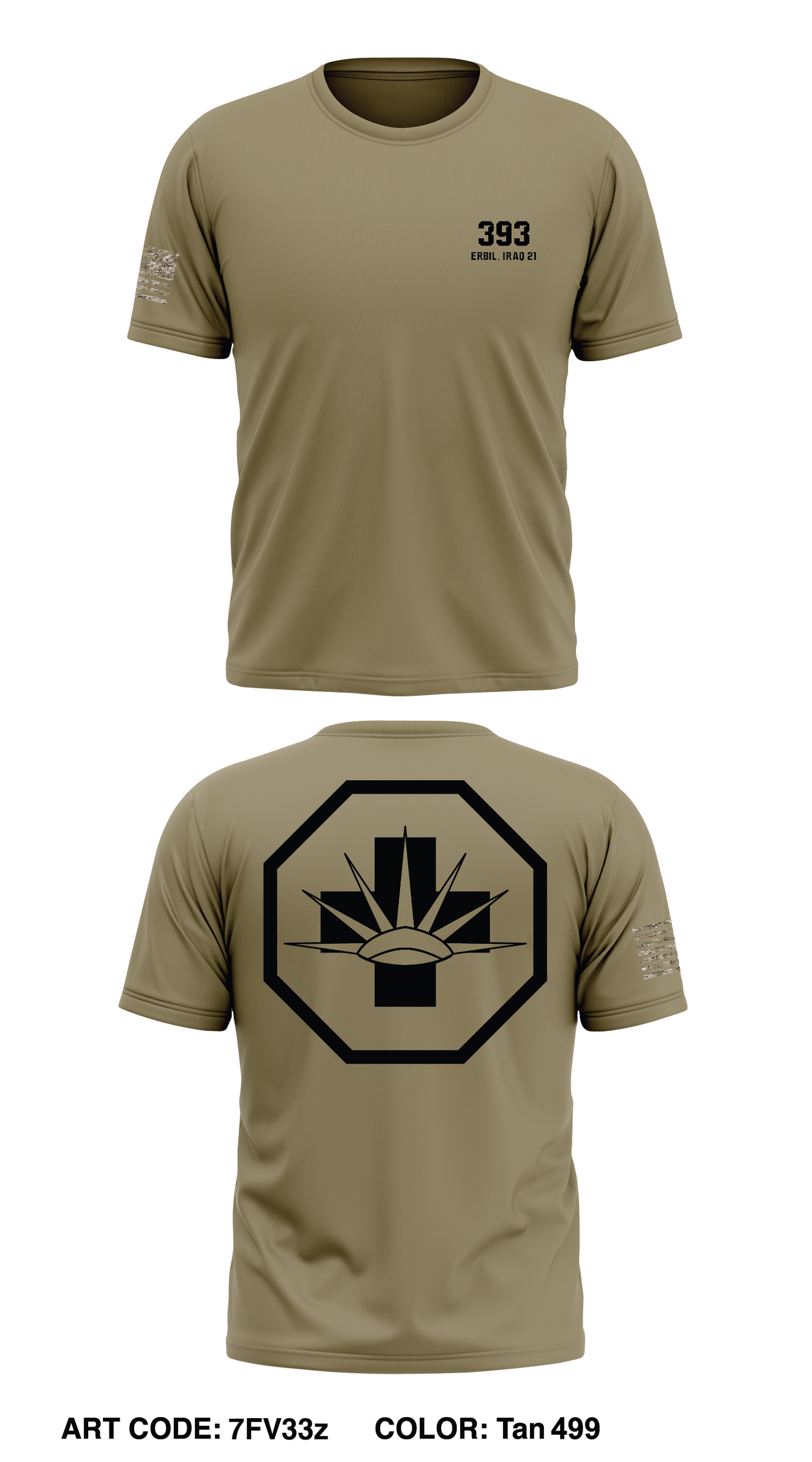 393rd MLC Store 1 Core Men's SS Performance Tee - 7FV33z