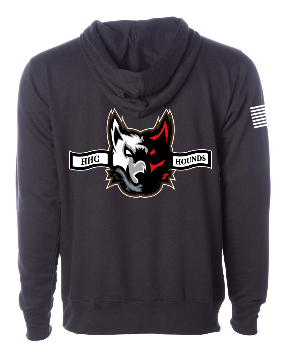 HHC HOUNDS 186 BSB Comfort Unisex Hooded Sweatshirt - qL953g
