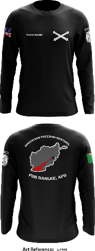 3rd BN, 6th FAR, 1BCT, 10MTN Store 1 Core Men's LS Performance Tee - LJt4As
