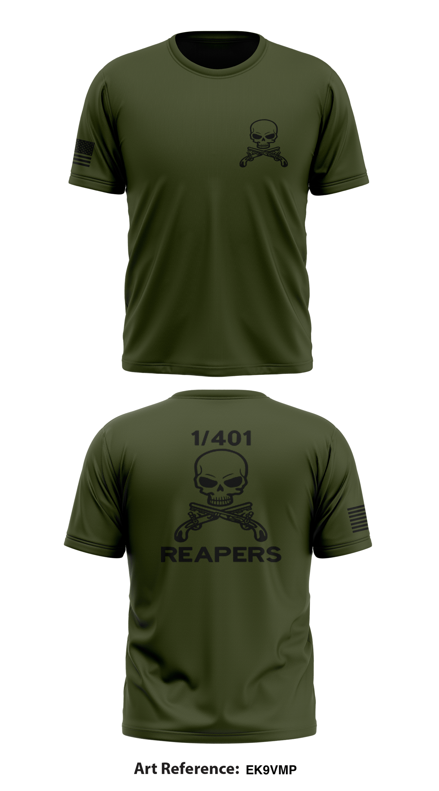 401st Military Police Company Store 1 Core Men's SS Performance Tee - ek9vMP