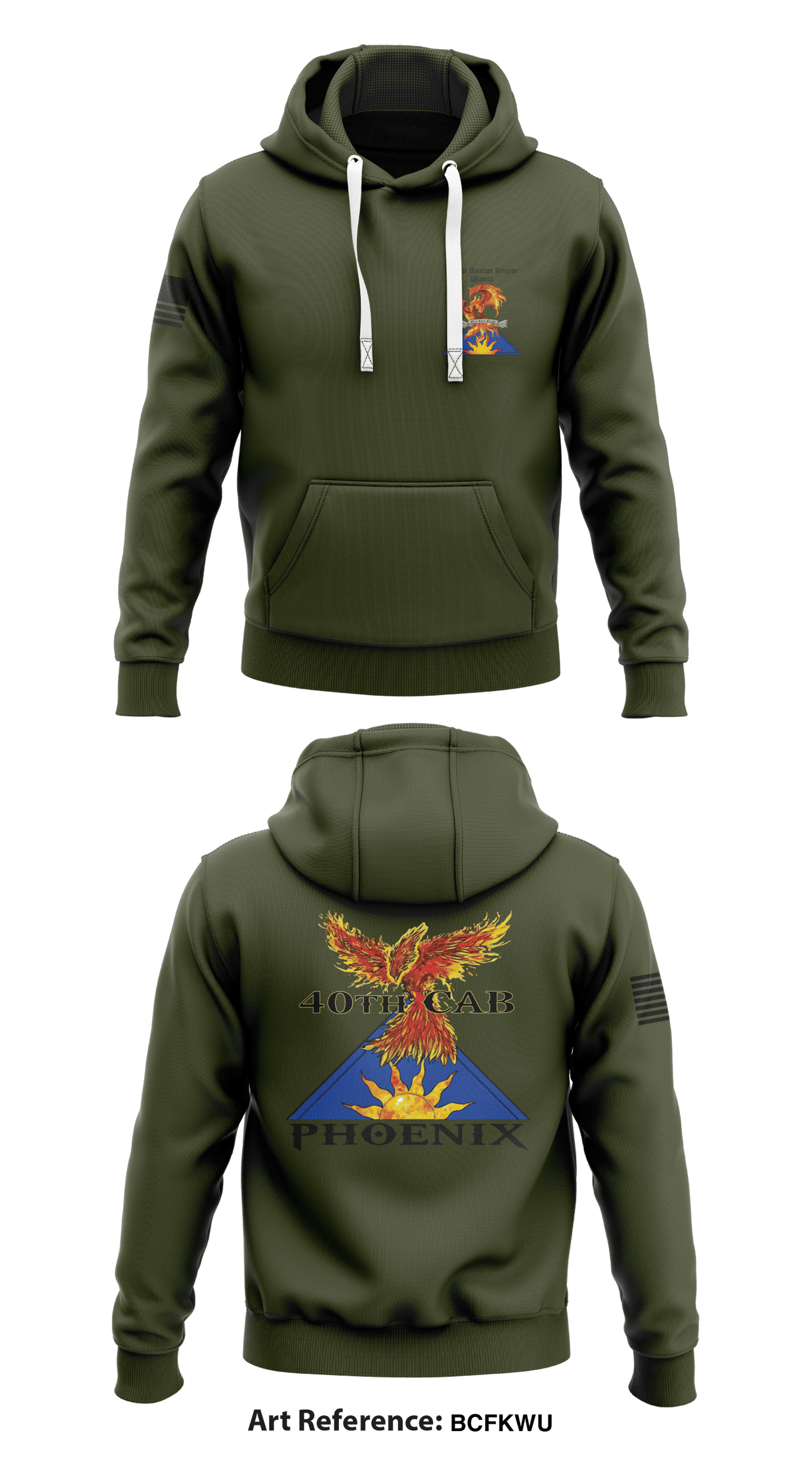4th Combat Aviation Brigade Store 1 Core Men's Hooded Performance Sweatshirt - bcfkWU