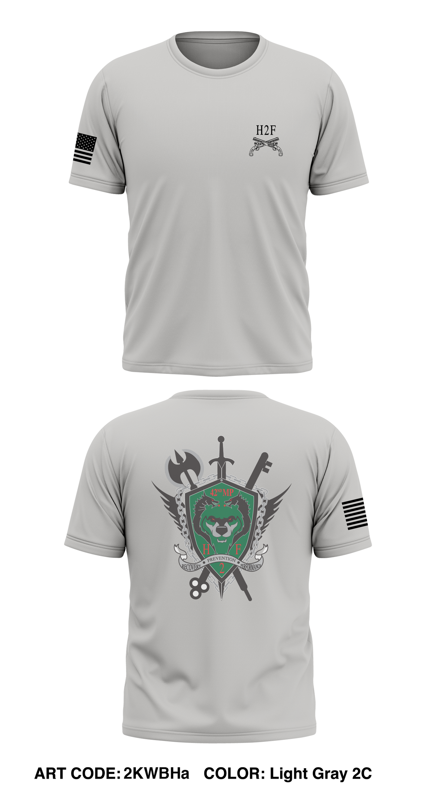 42ND MP Store 1 Core Men's SS Performance Tee - 2KWBHa