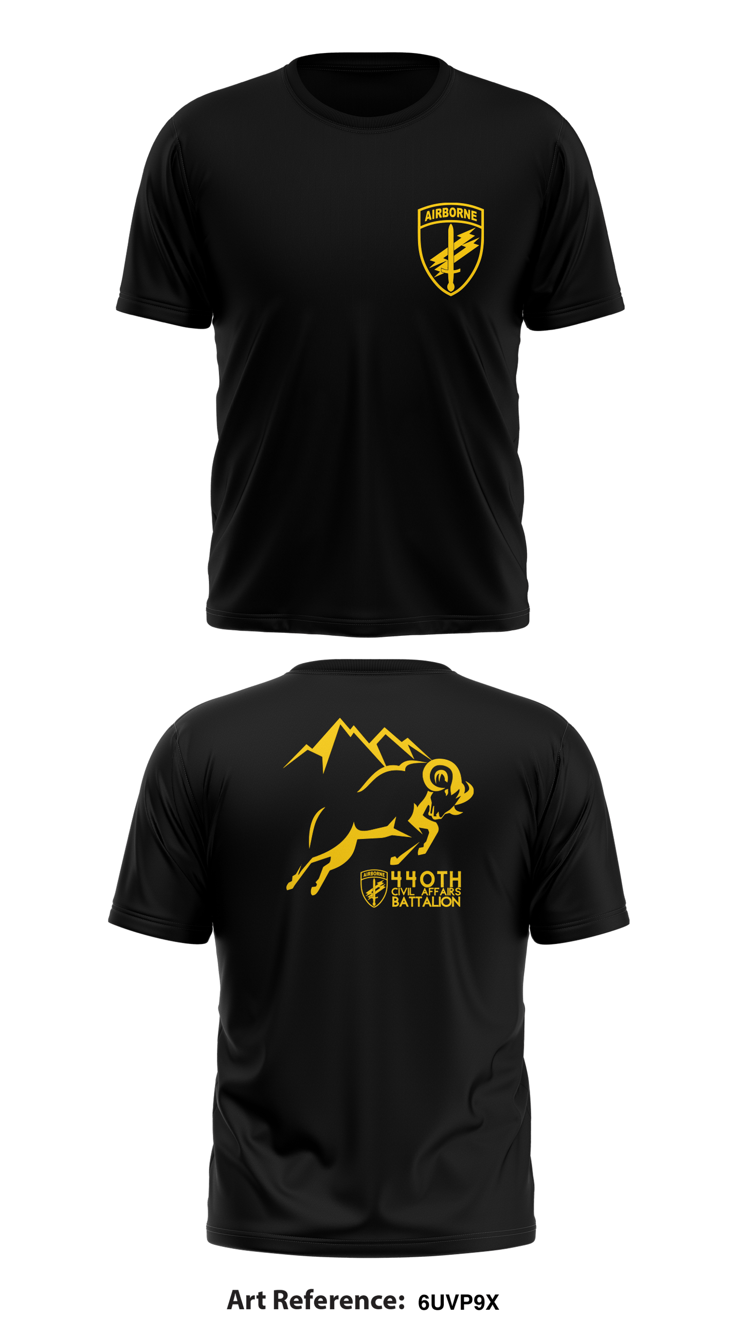 440th Civil Affairs Battalion Store 1 Core Men's SS Performance Tee - 6uVP9x