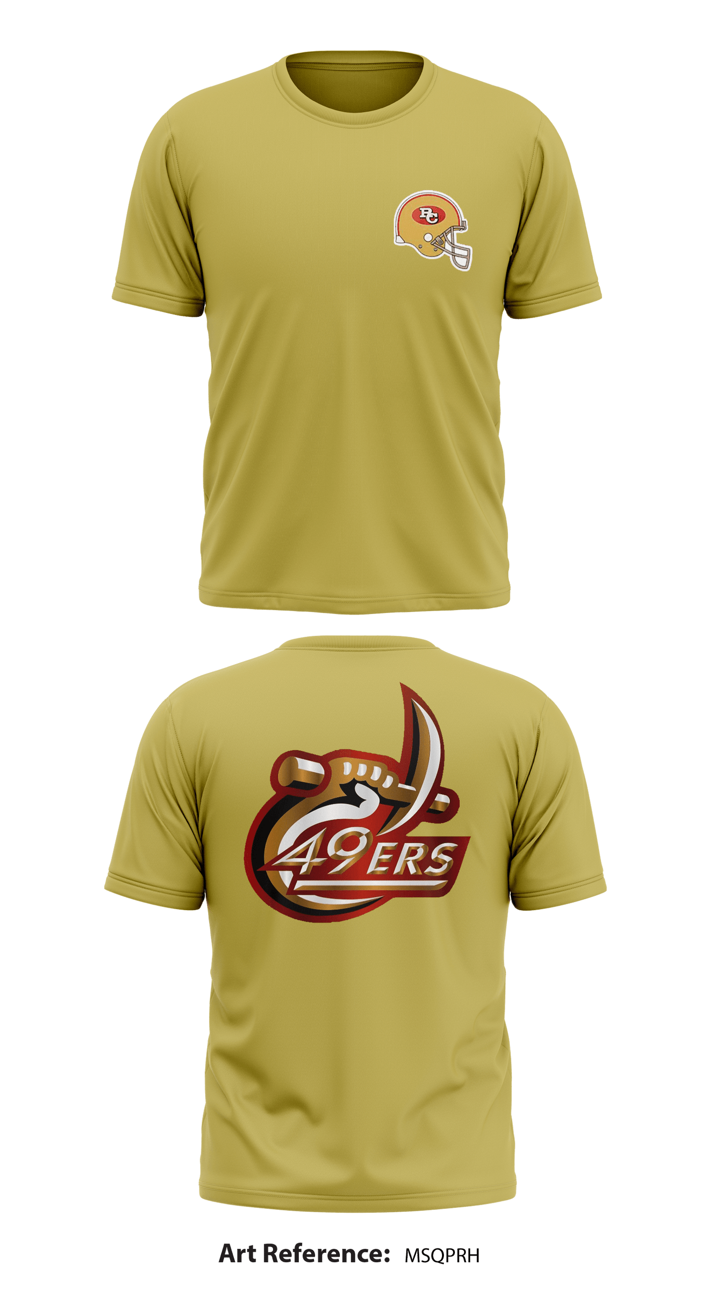 49ers Store 1 Core Men's SS Performance Tee - mSqpRh