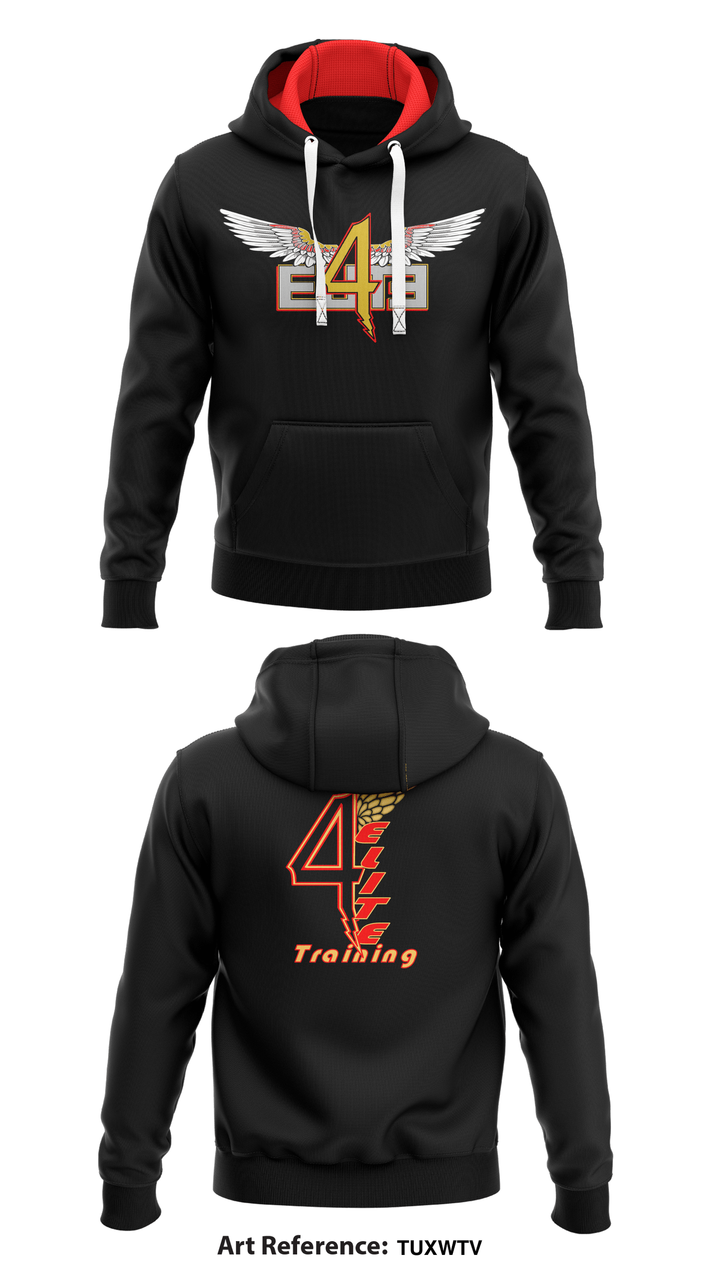 4Elite Training Core Men's Hooded Performance Sweatshirt - tuxwtv