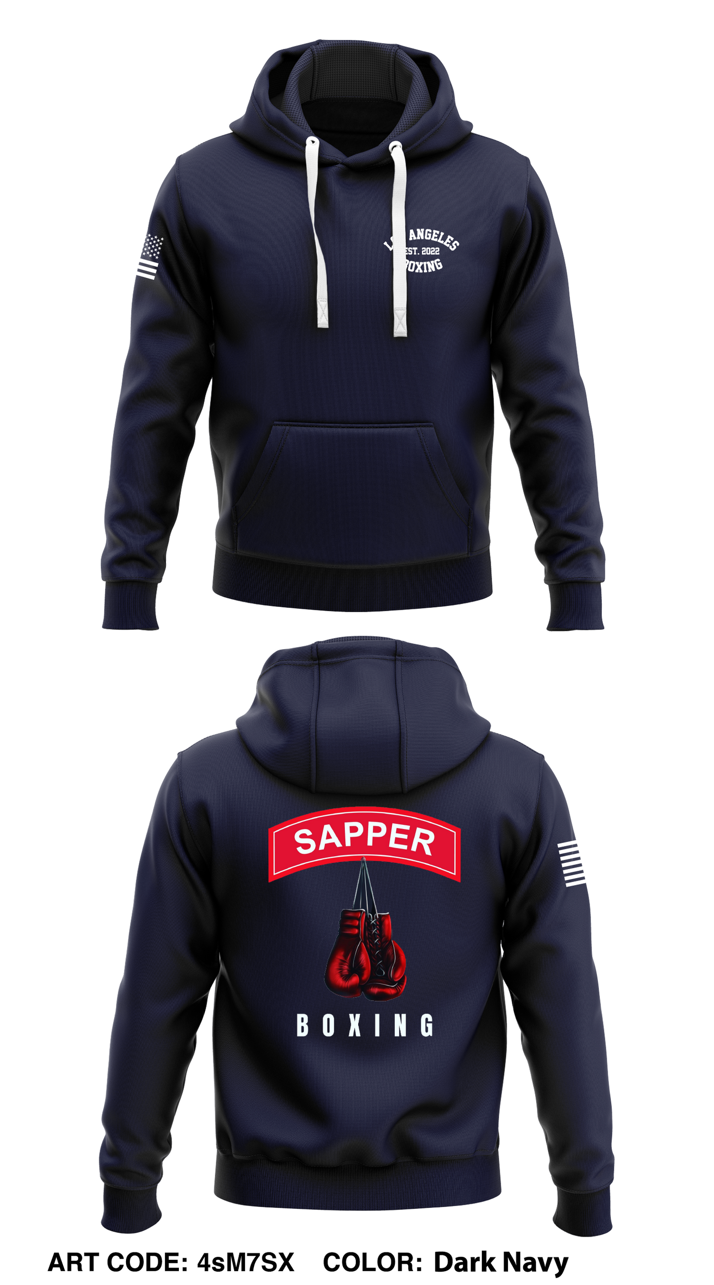 35th Engineer Company Core Men's Hooded Performance Sweatshirt - 4sM7SX