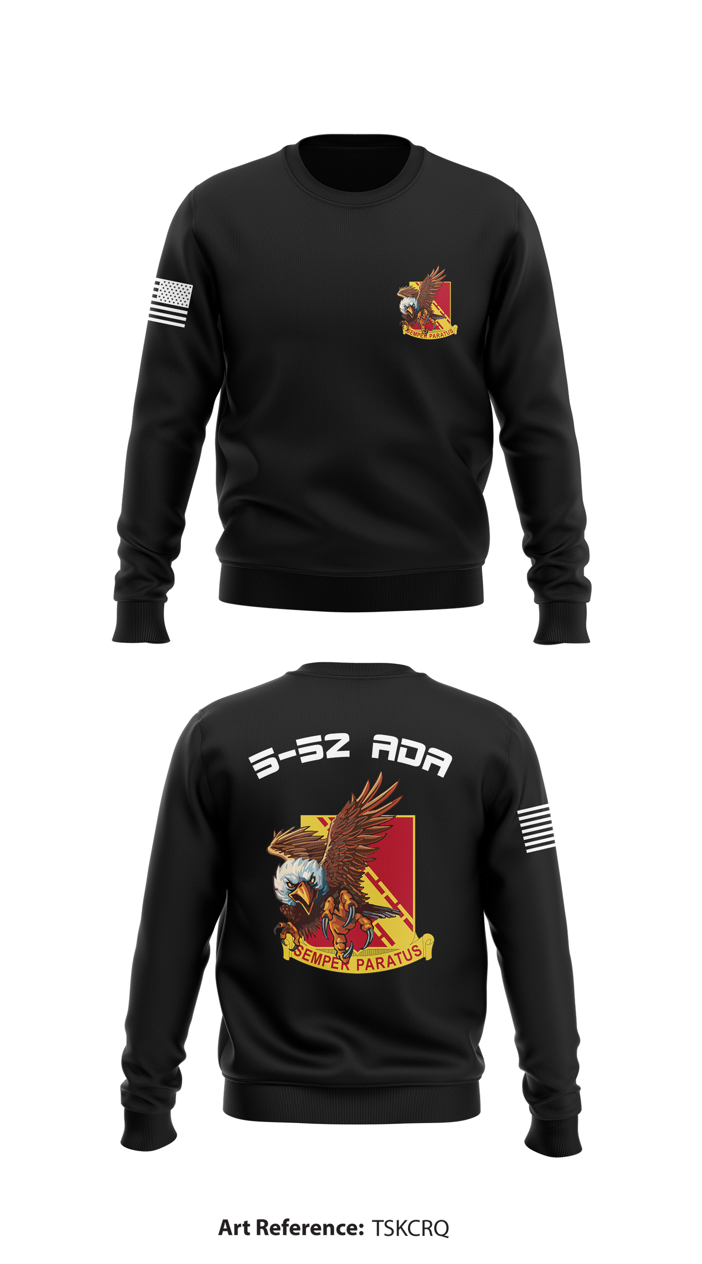 5-52 ADA Store 1 Core Men's Crewneck Performance Sweatshirt - TskcrQ